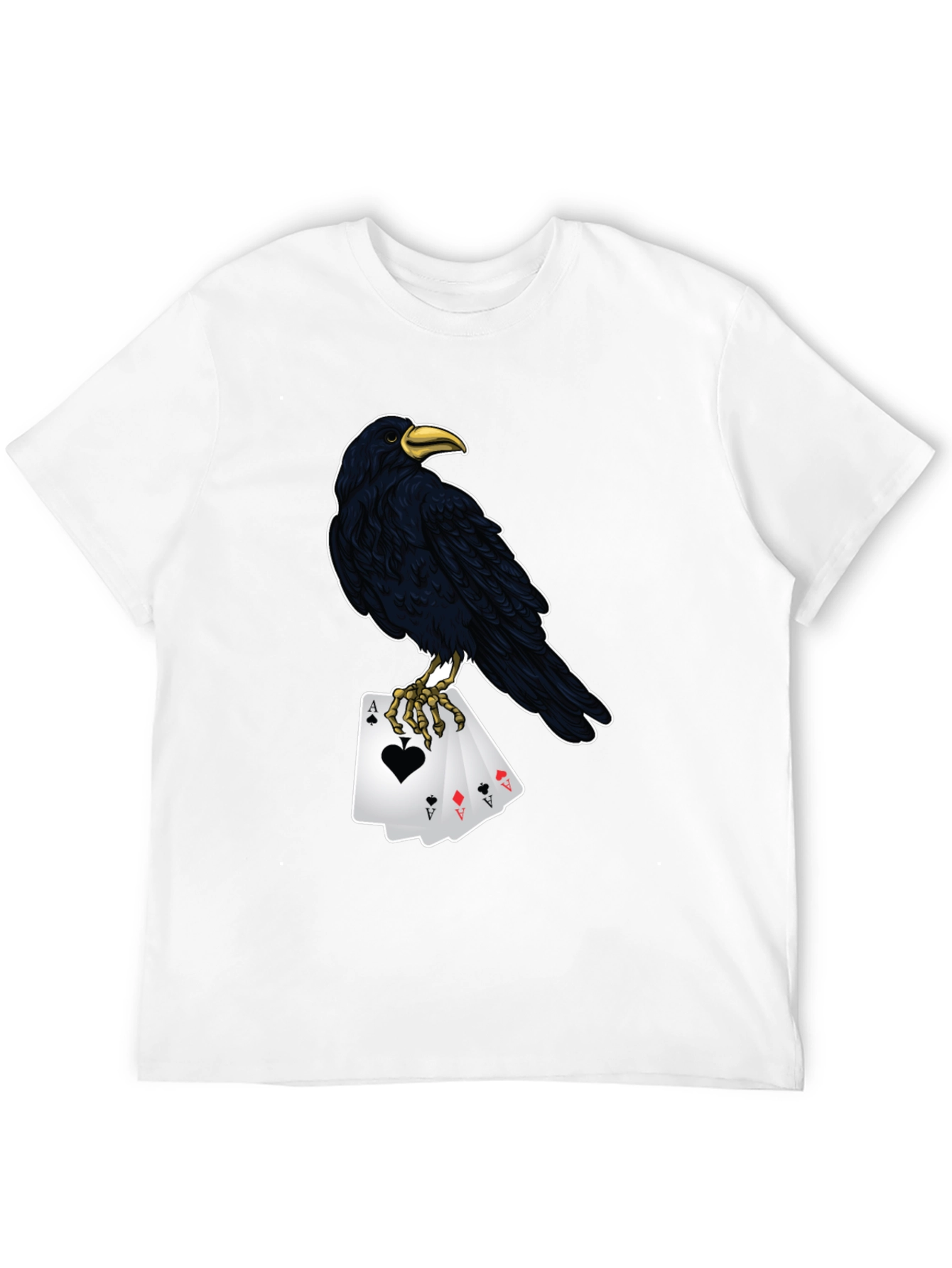 Raven Ace Card Graphic Tee