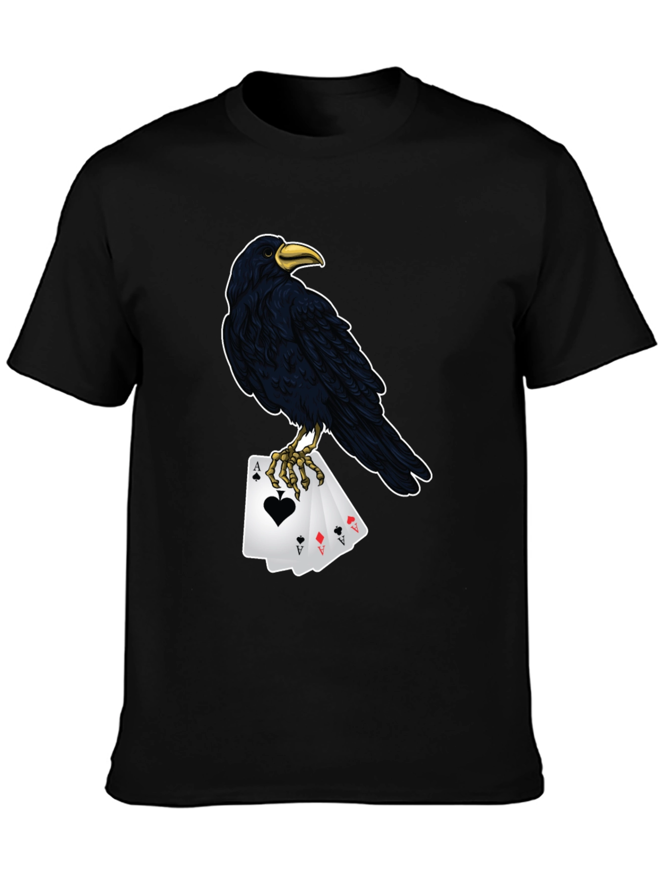 Raven Ace Card Graphic Tee