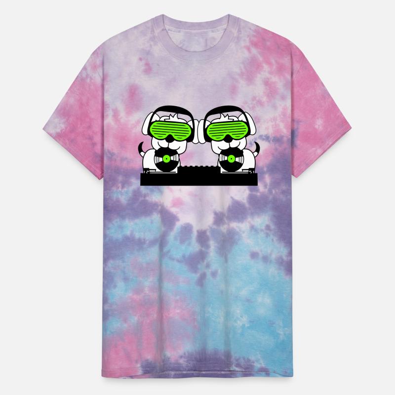 2 Dogs DJ Vinyl Record Club Disco Music Team Crew