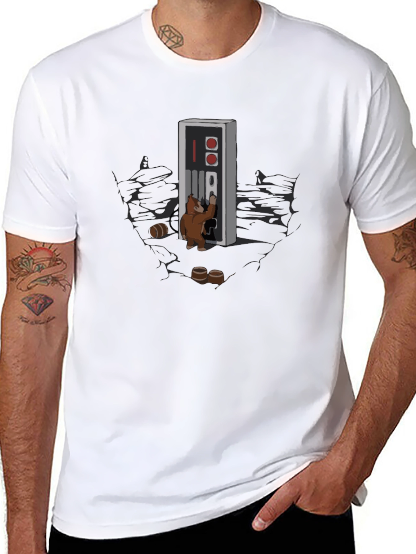 Retro Gaming Ewok T-Shirt