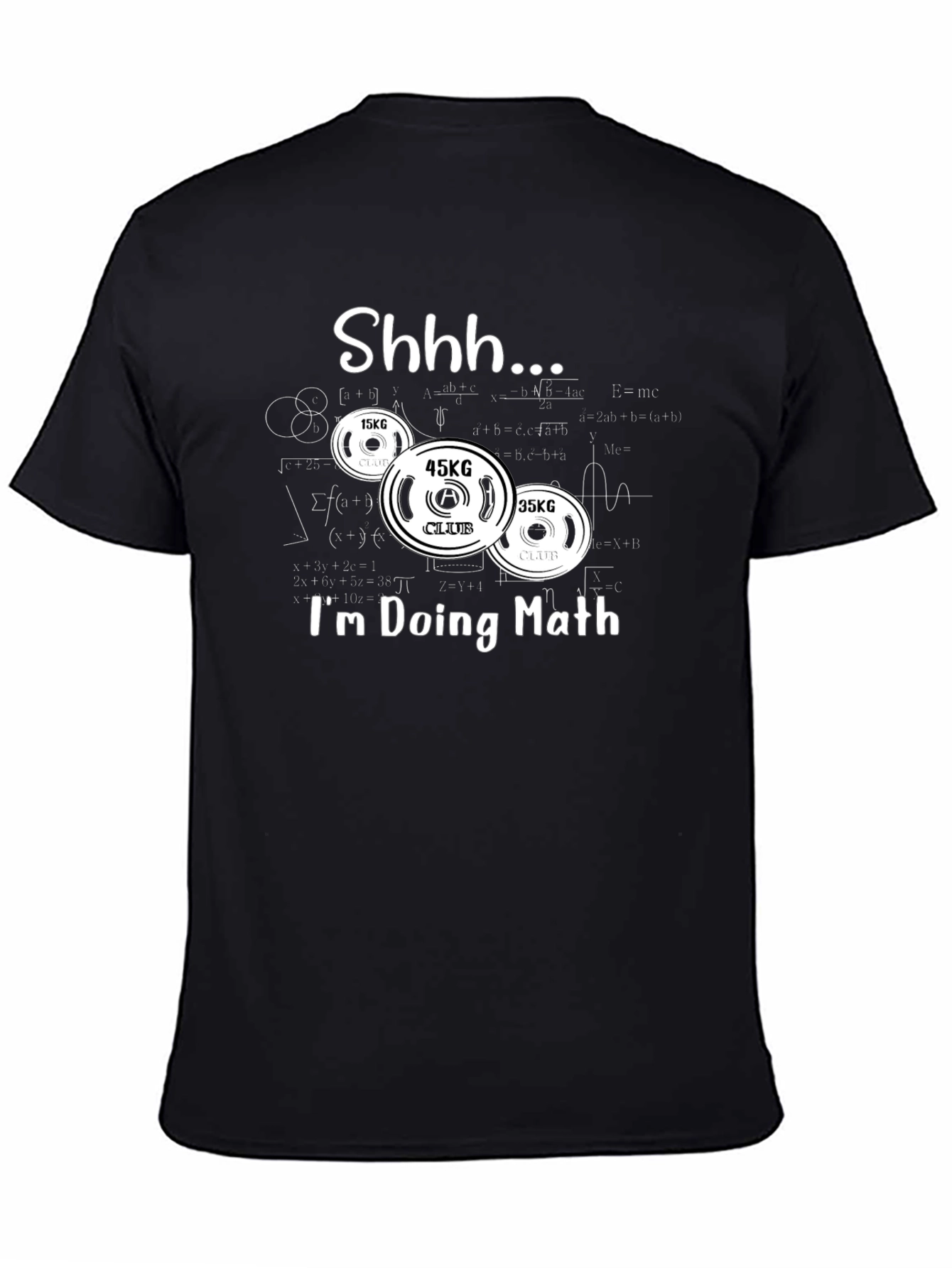 Math Workout T-Shirt - Shhh... Im Doing Math