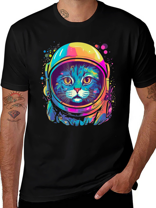 Cool Cat Astronaut T-Shirt
