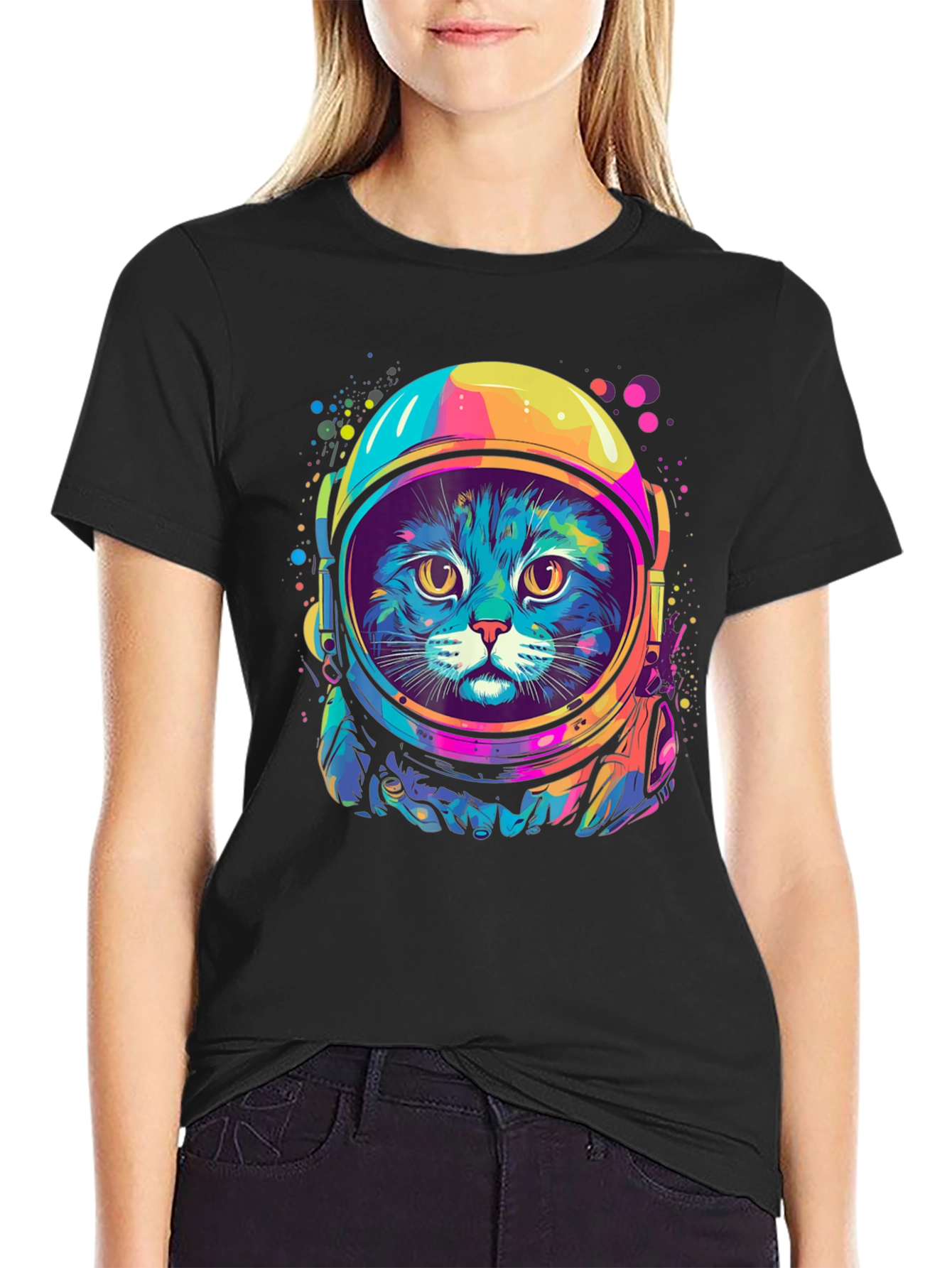 Cool Cat Astronaut T-Shirt
