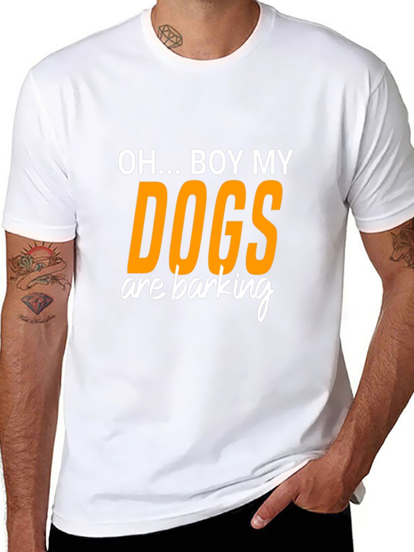 Funny Dog Lover T-Shirt - Dogs Are Barking