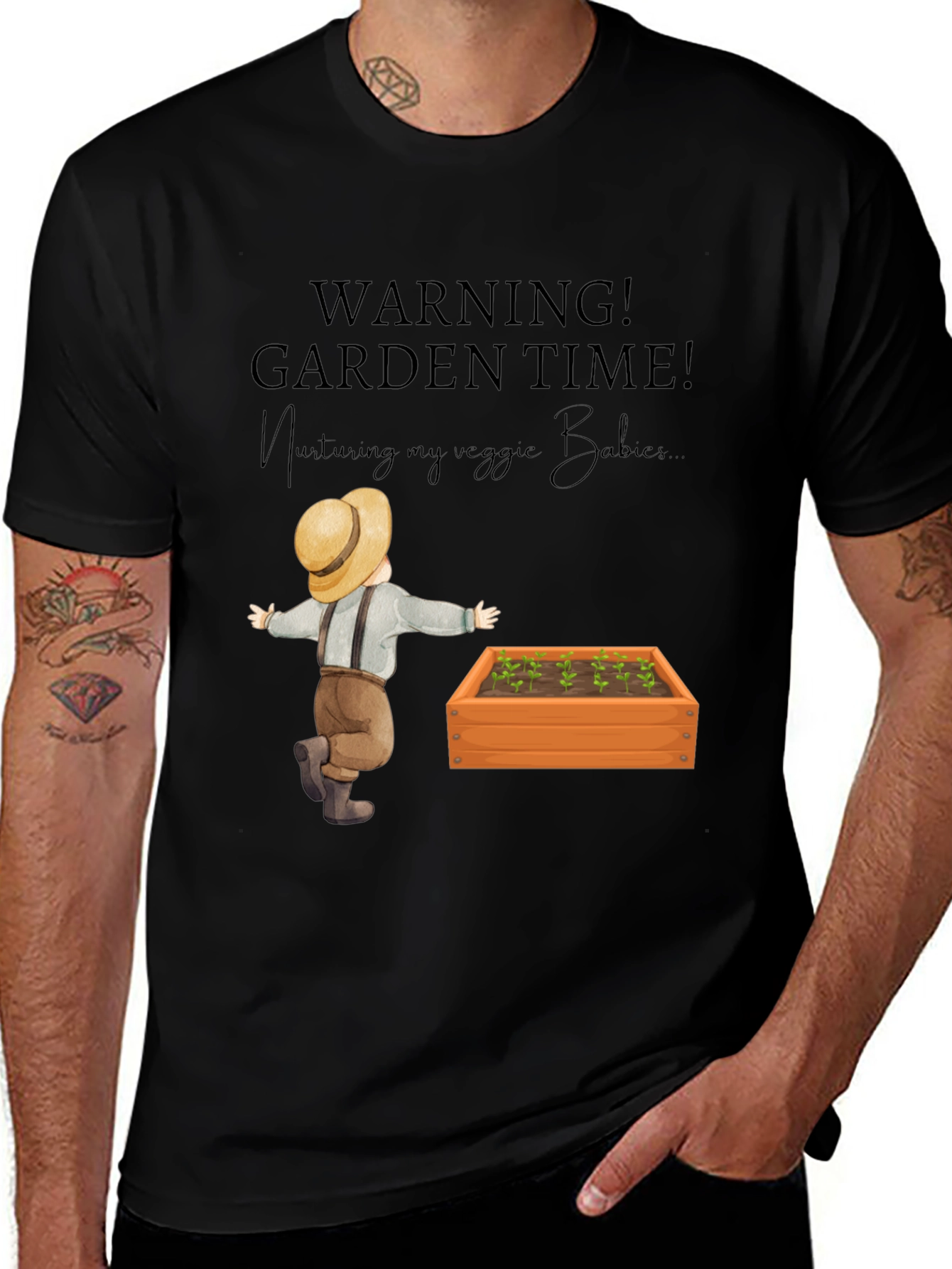 Gardening Time Graphic Tee