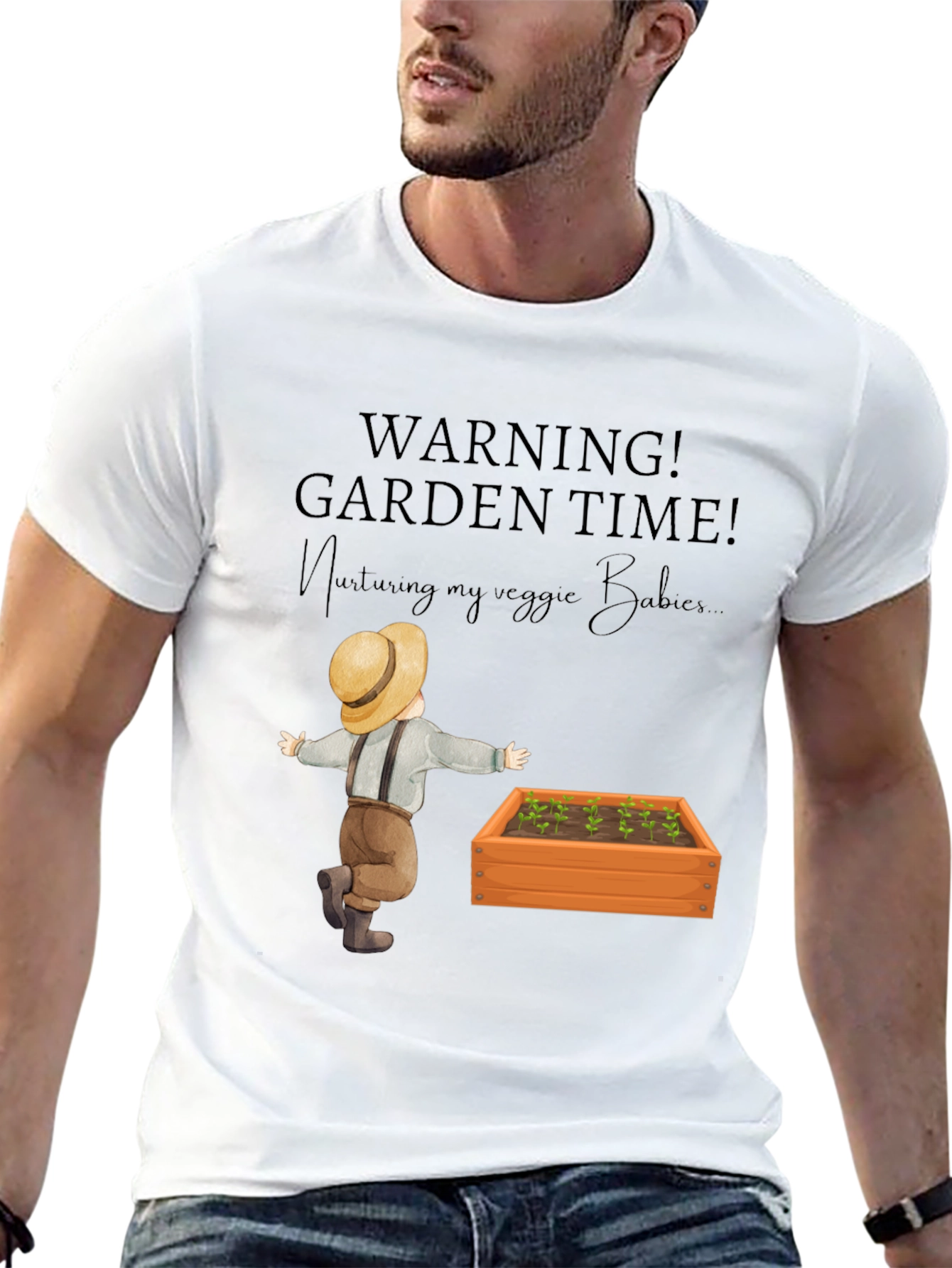 Gardening Time Graphic Tee
