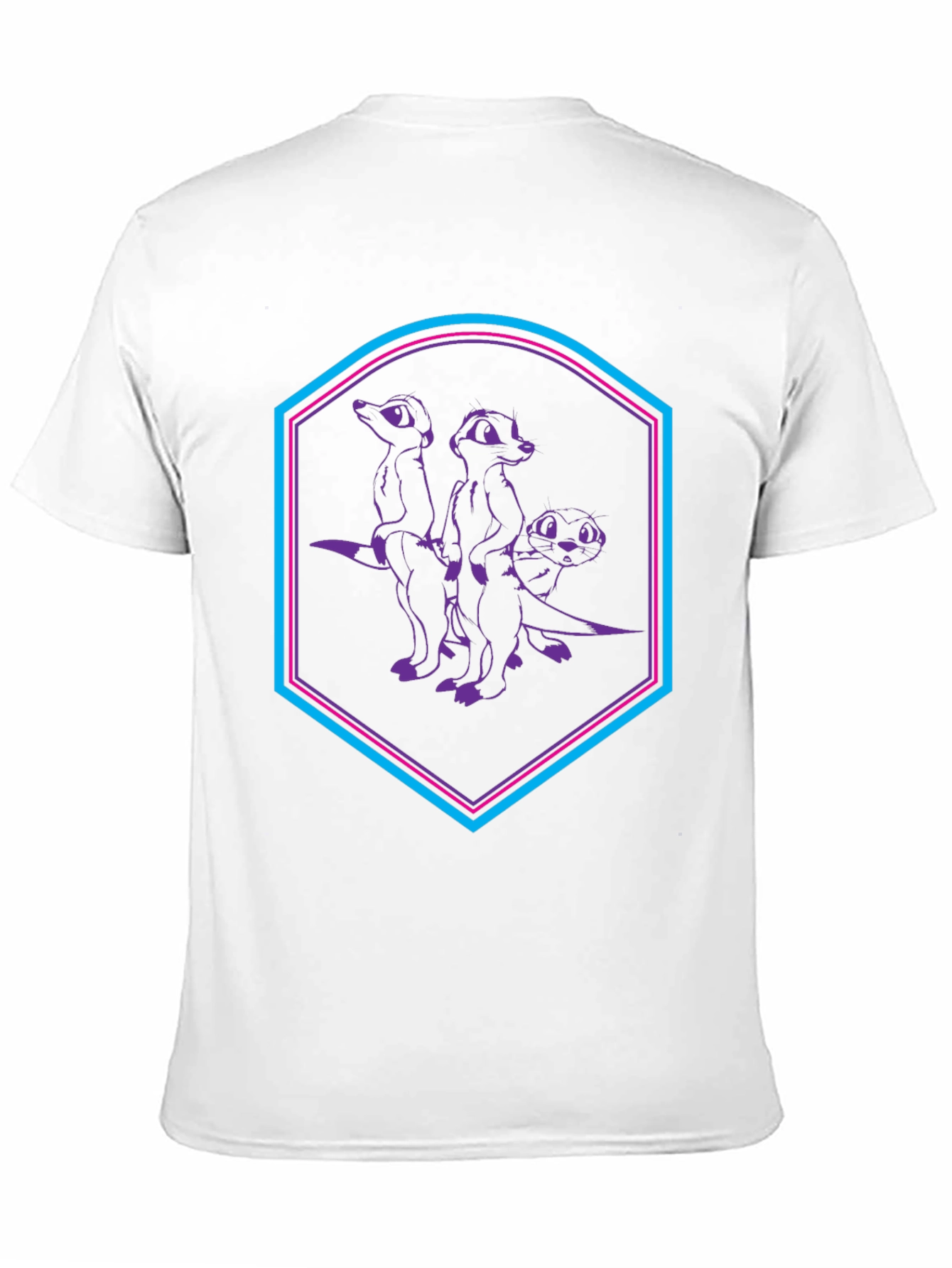 Meerkat Graphic Tee - Unisex Cotton T-Shirt