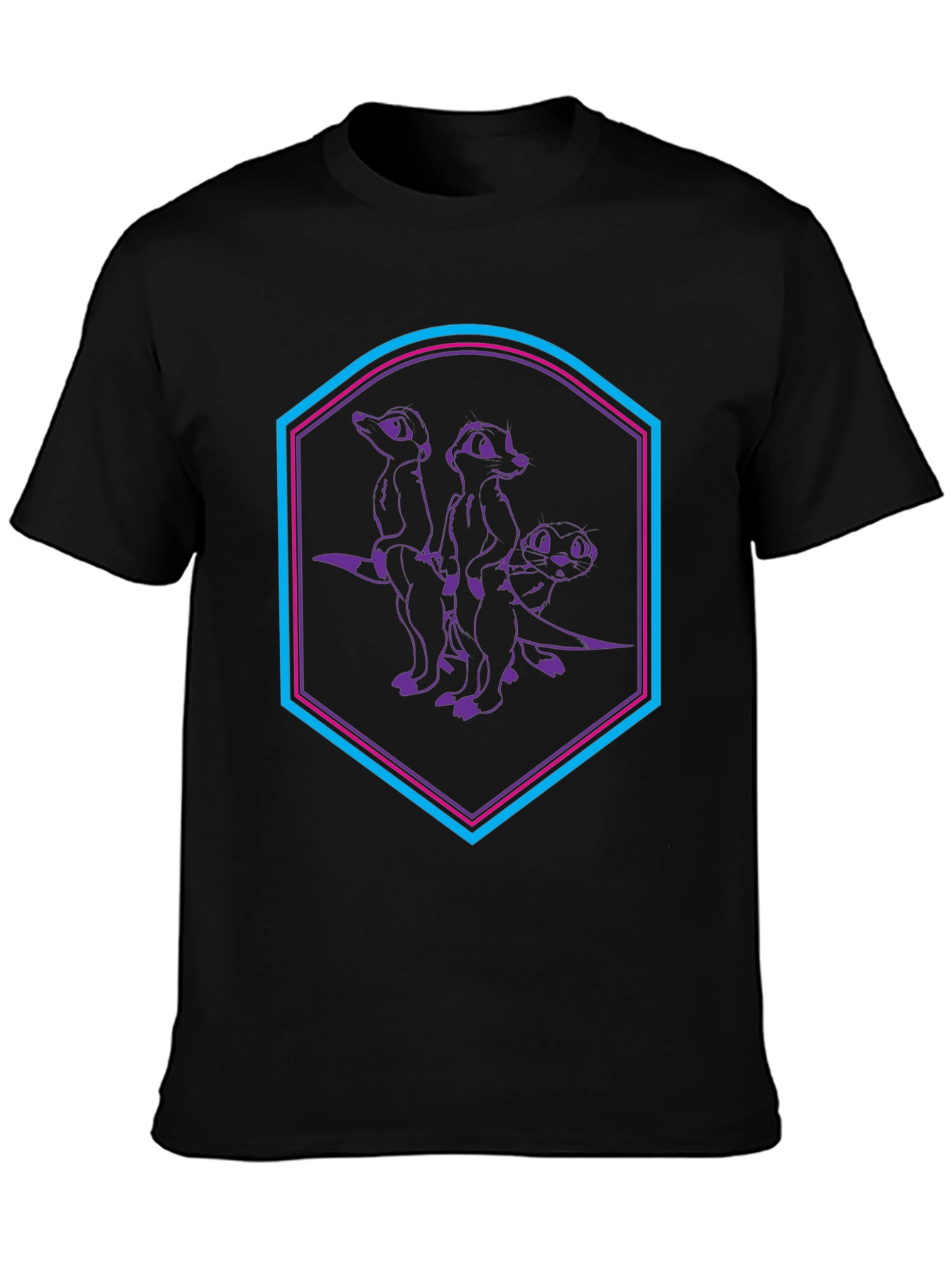 Meerkat Graphic Tee - Unisex Cotton T-Shirt