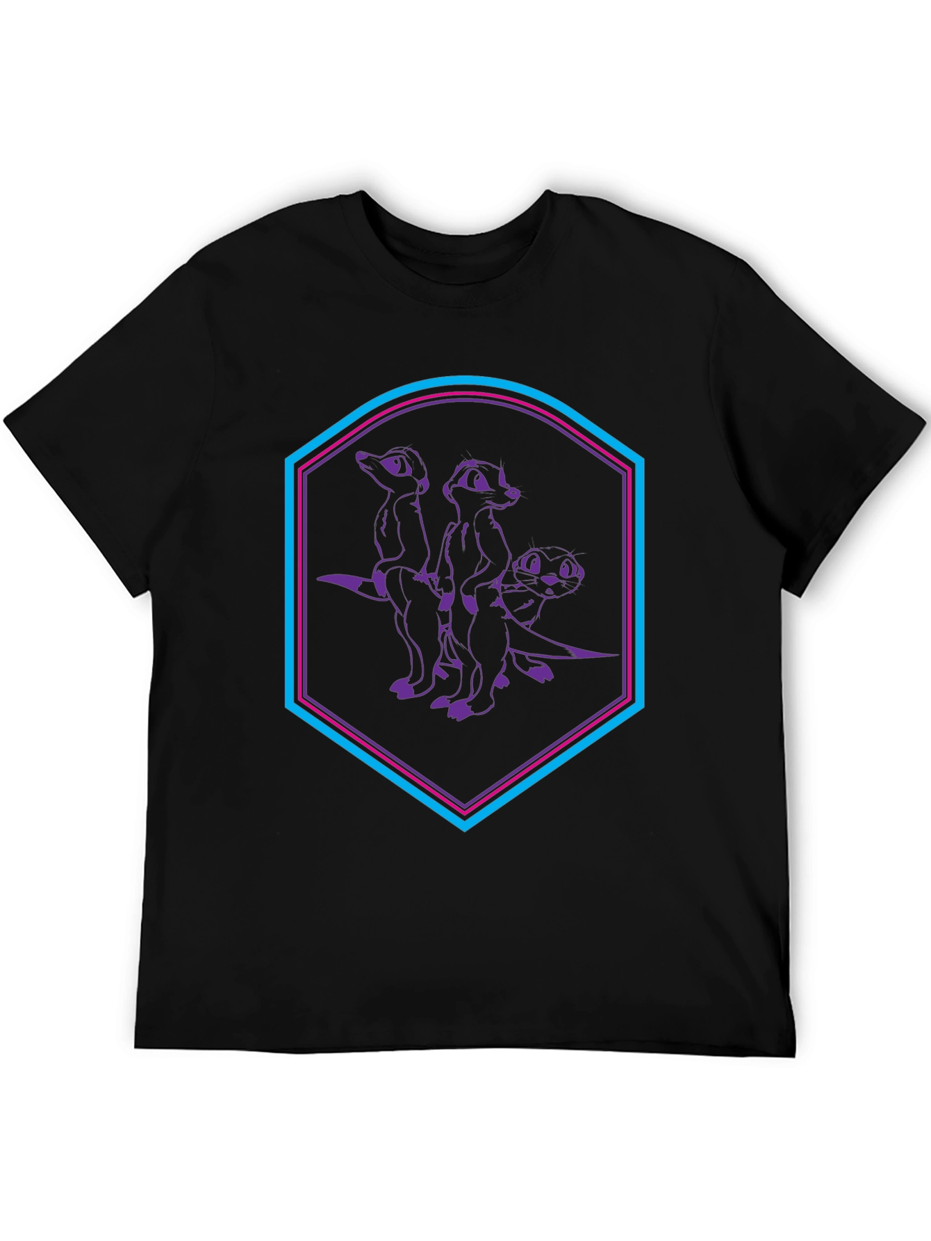 Meerkat Graphic Tee - Unisex Cotton T-Shirt