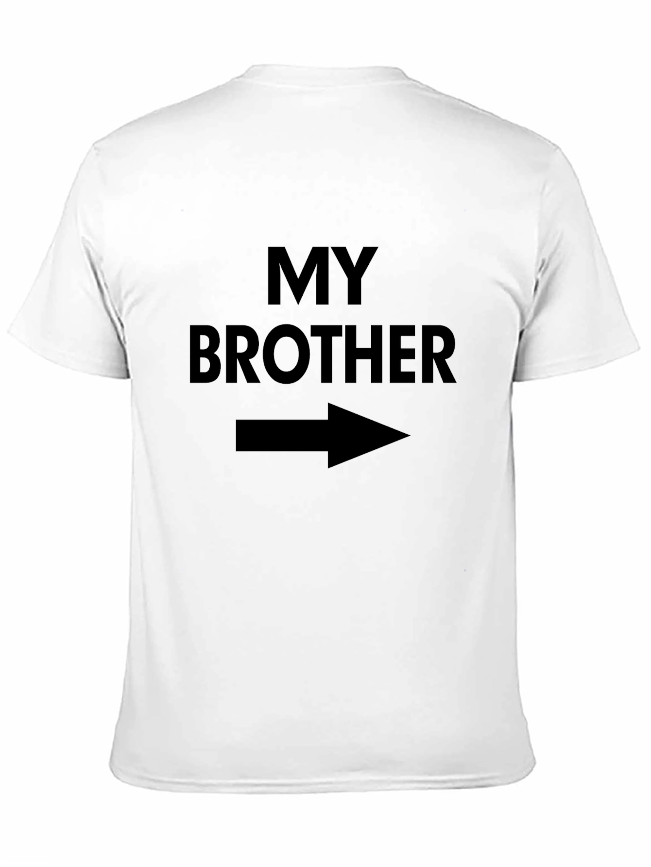 My Brother Arrow T-Shirt - Novelty Family Tee