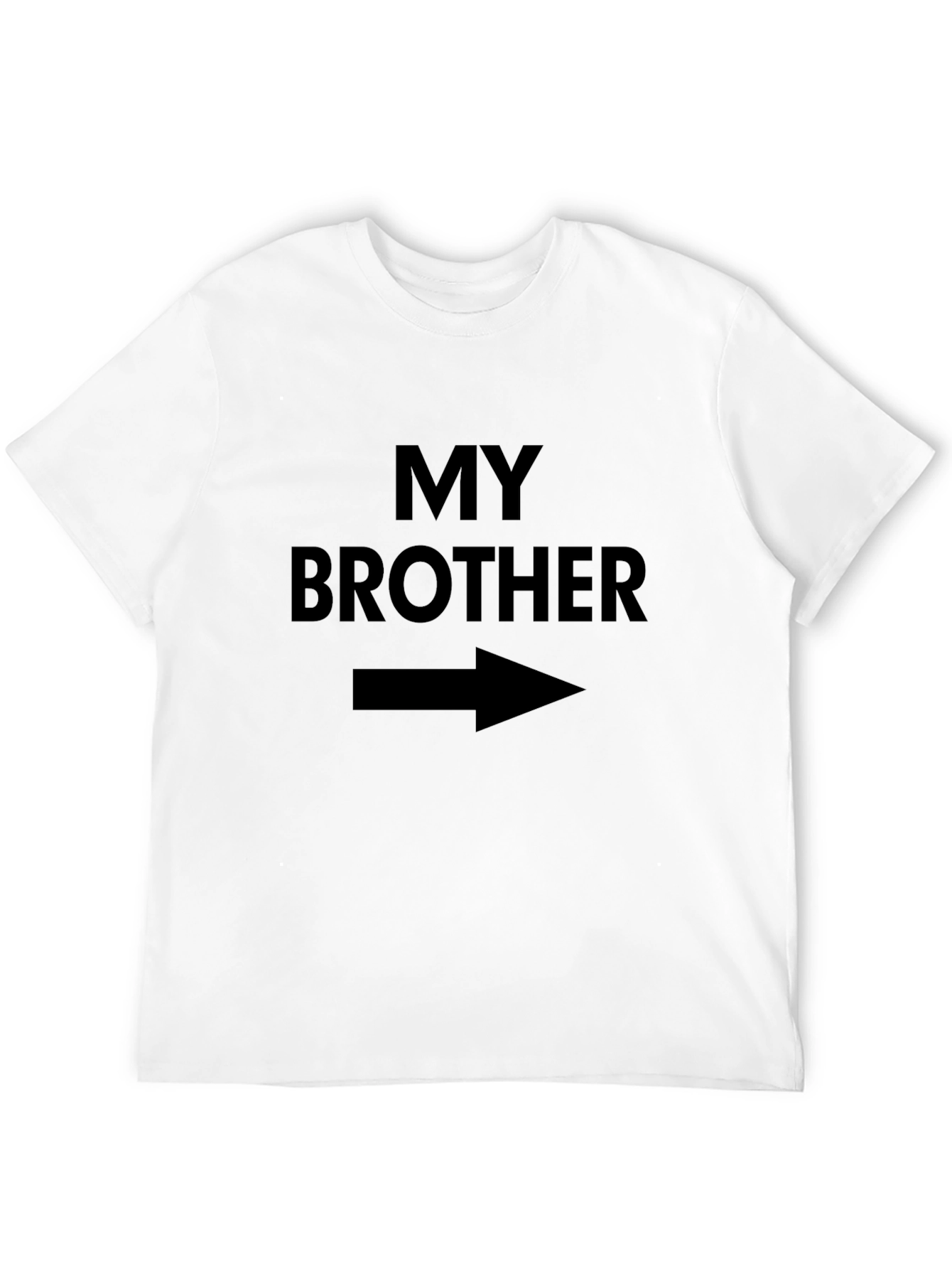 My Brother Arrow T-Shirt - Novelty Family Tee