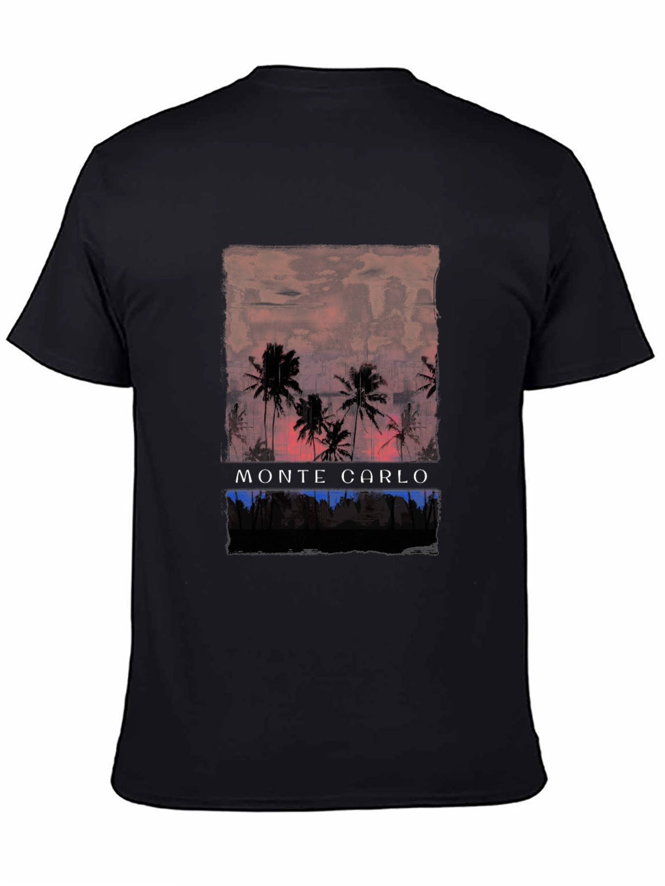Monte Carlo Palm Tree Graphic Tee