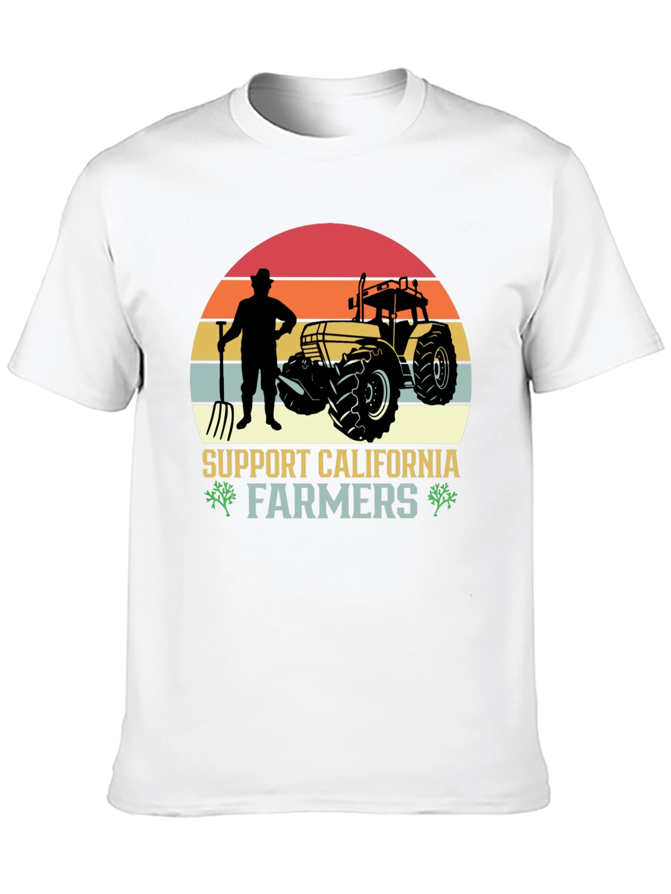 Support California Farmers Graphic Tee