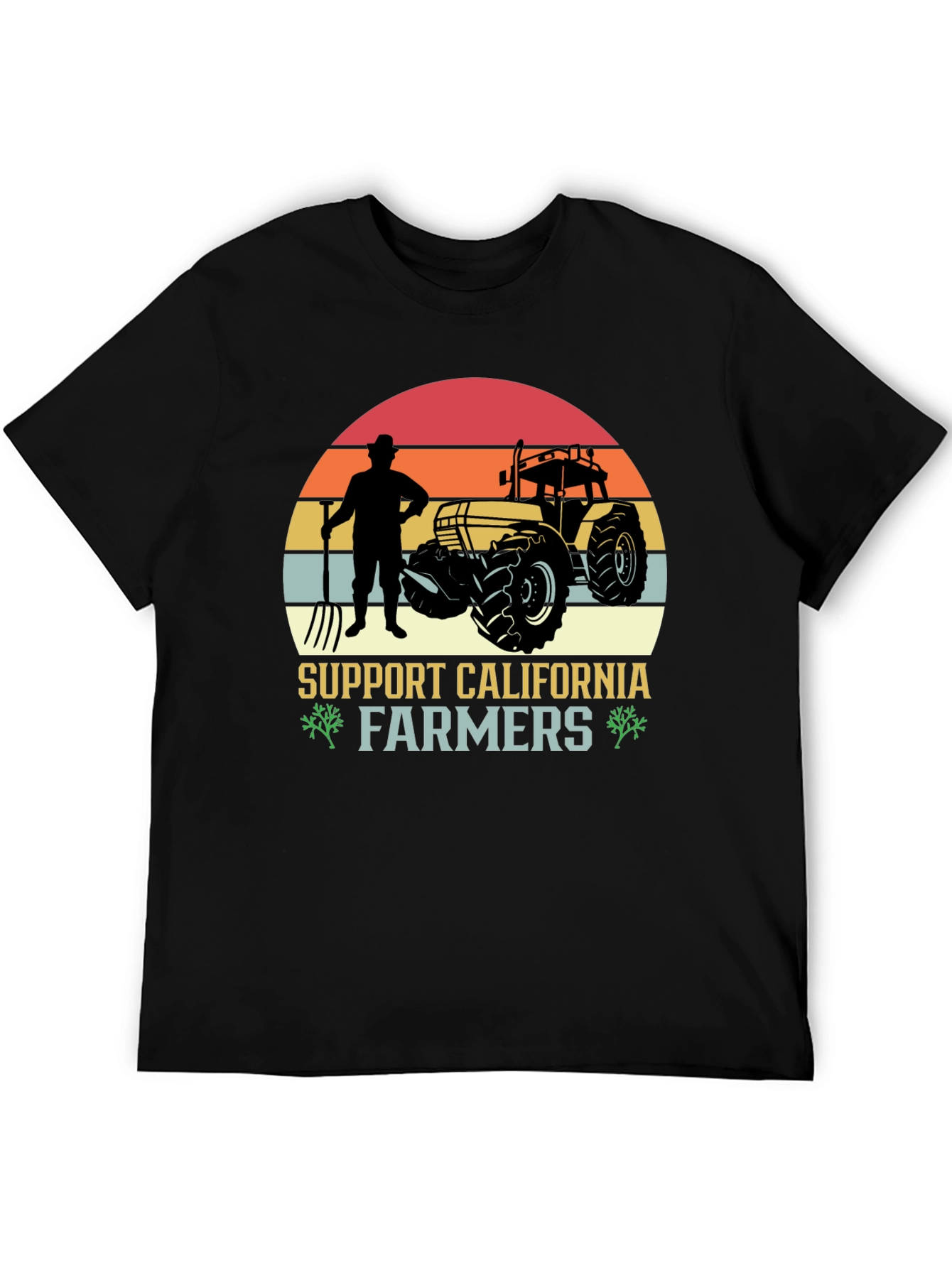 Support California Farmers Graphic Tee