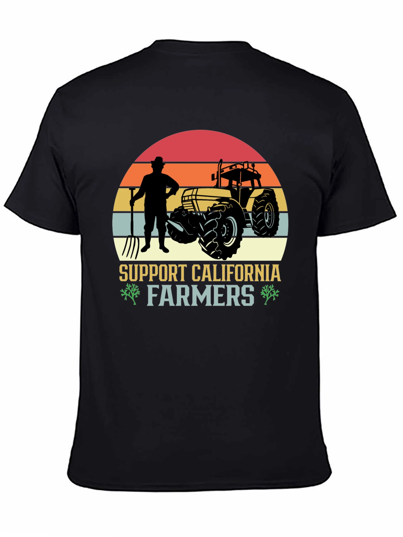 Support California Farmers Graphic Tee