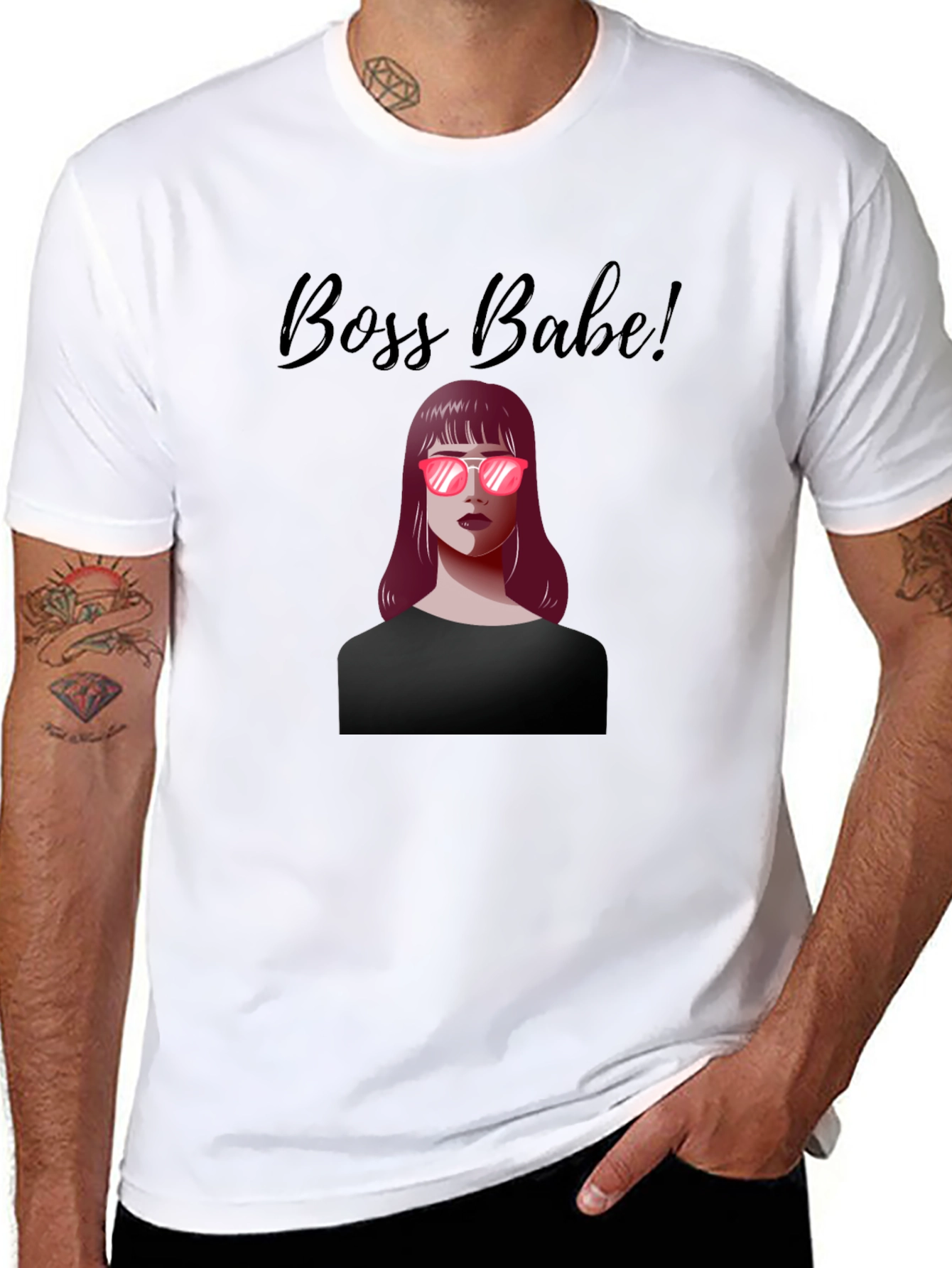 Boss Babe Graphic Tee - Stylish & Trendy