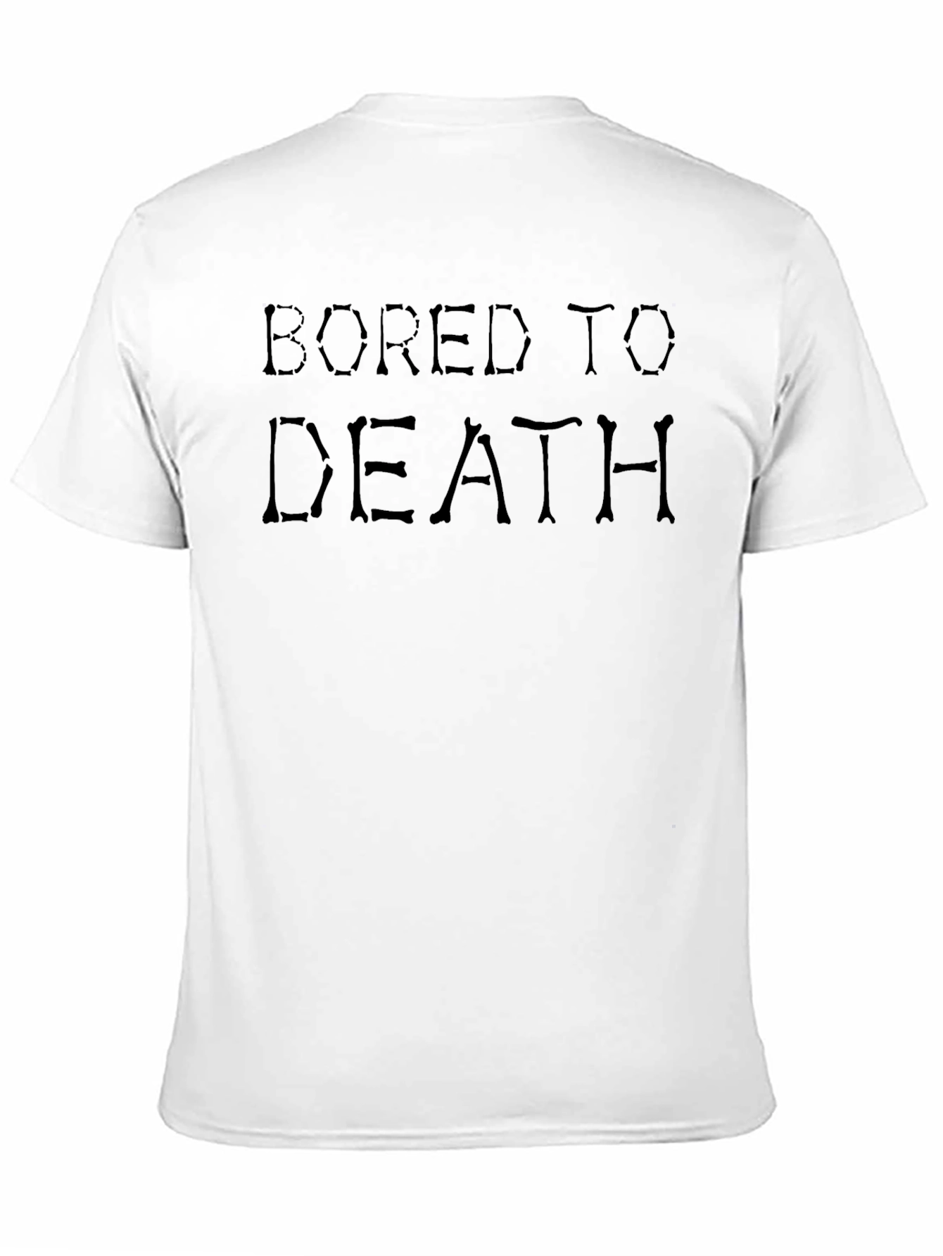 Bored to Death Graphic Tee - Black T-Shirt