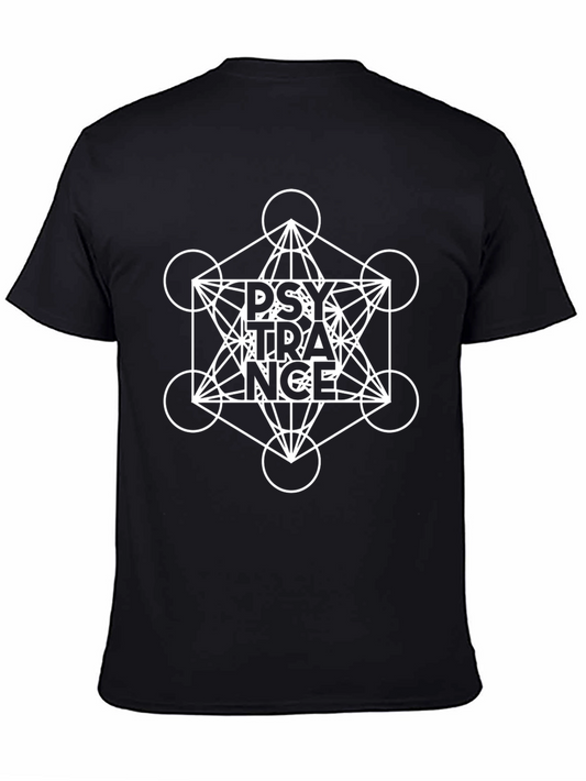 Psy Trance Graphic Tee - Sacred Geometry Design