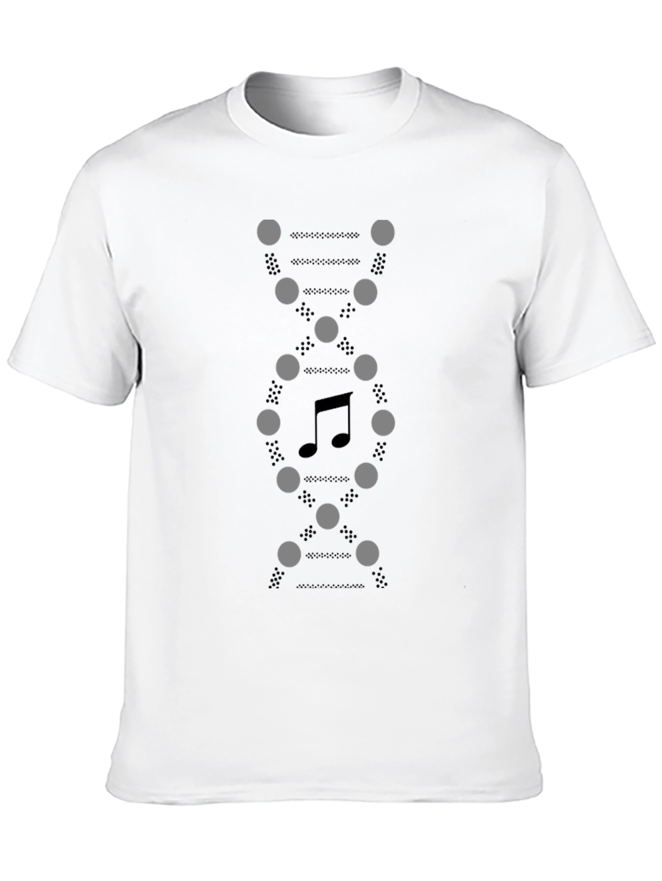 Musical DNA T-Shirt - Black Graphic Tee
