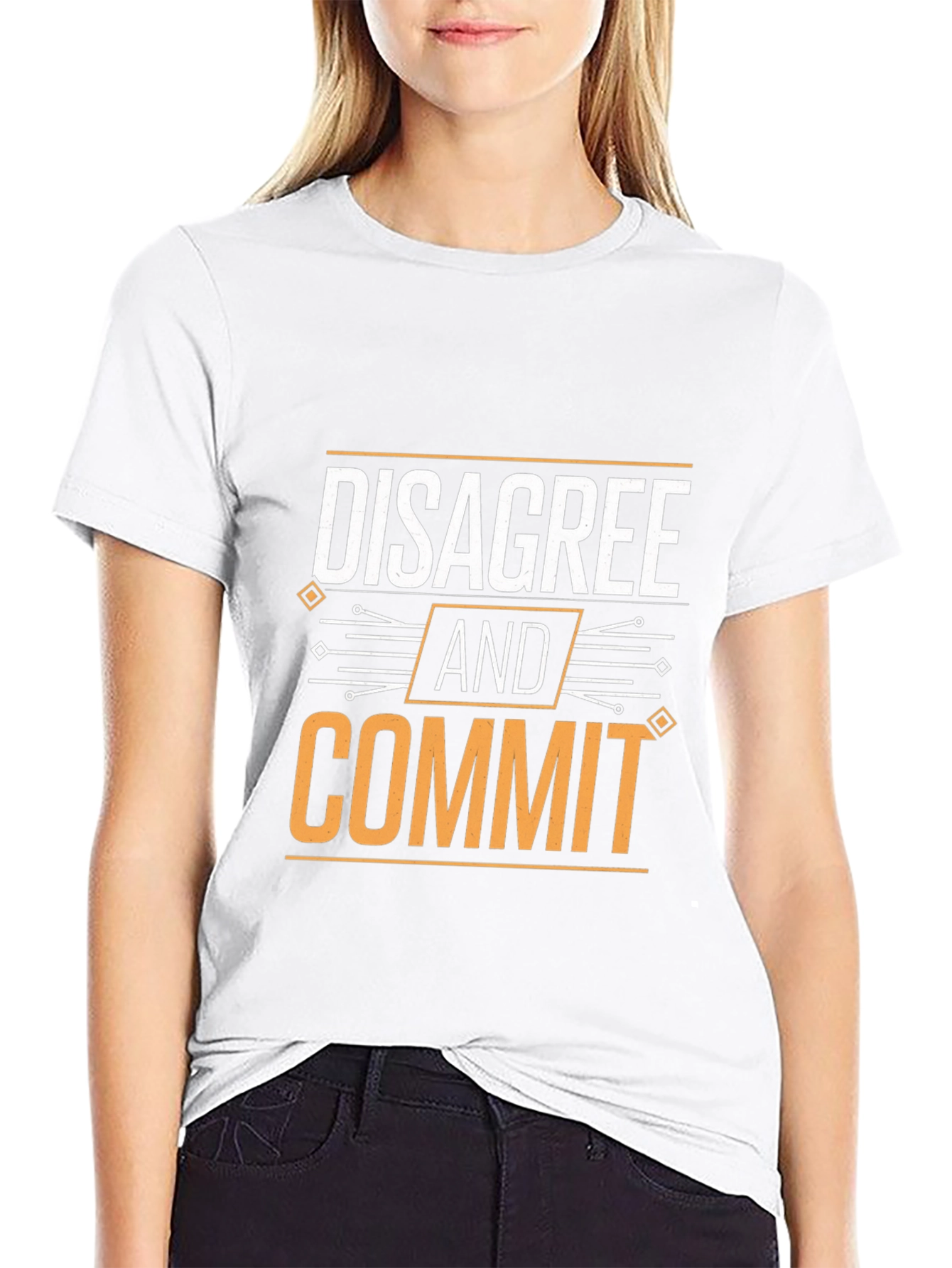 Disagree and Commit Graphic Tee