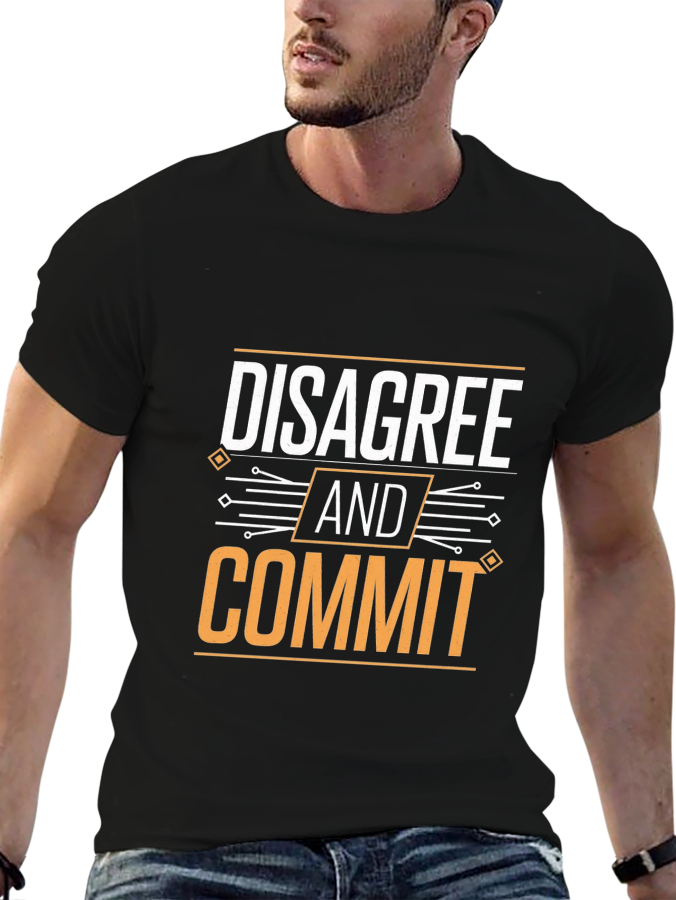 Disagree and Commit Graphic Tee