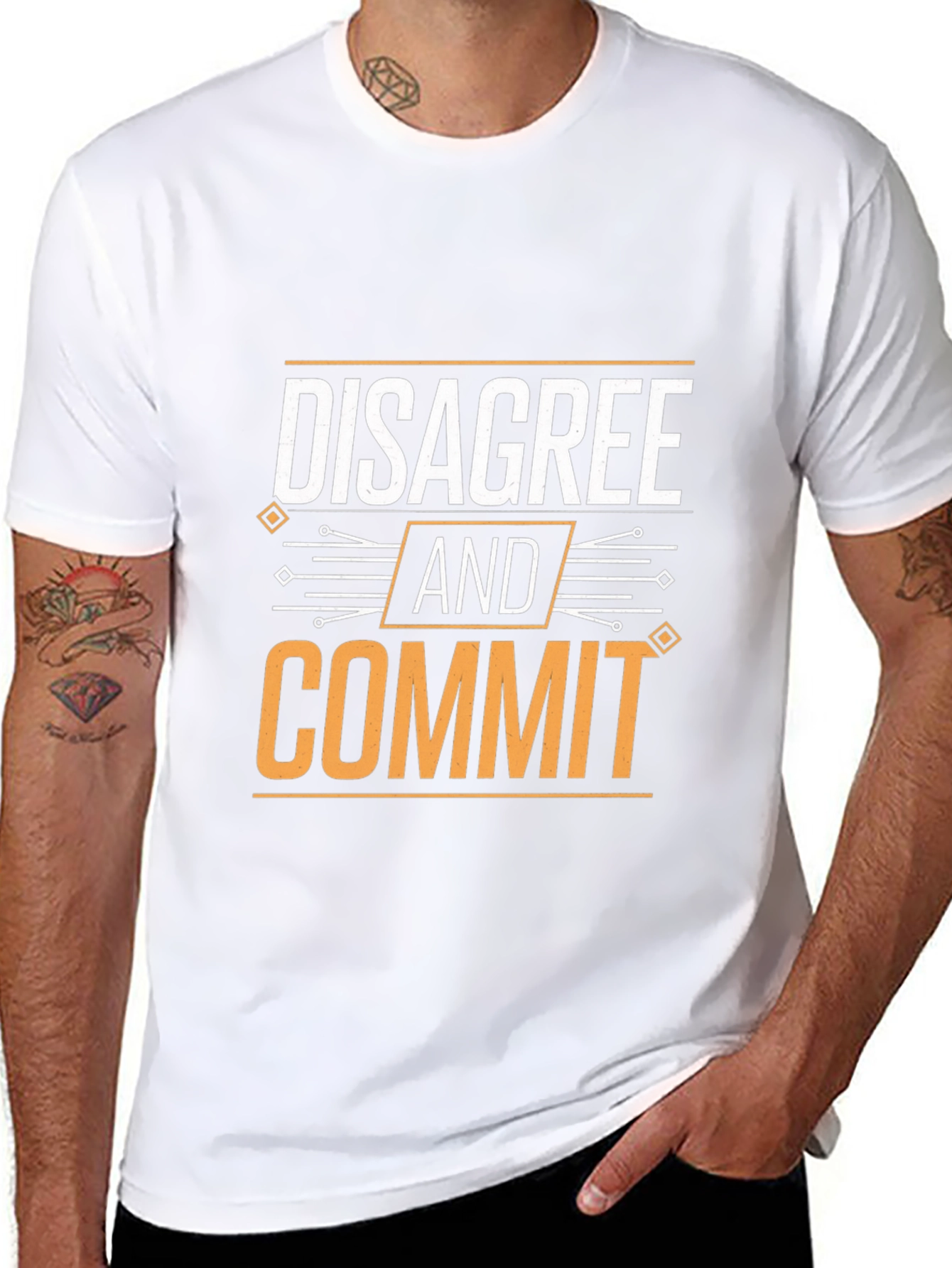 Disagree and Commit Graphic Tee