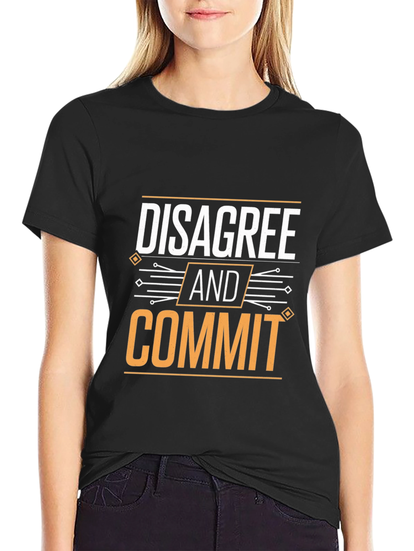 Disagree and Commit Graphic Tee