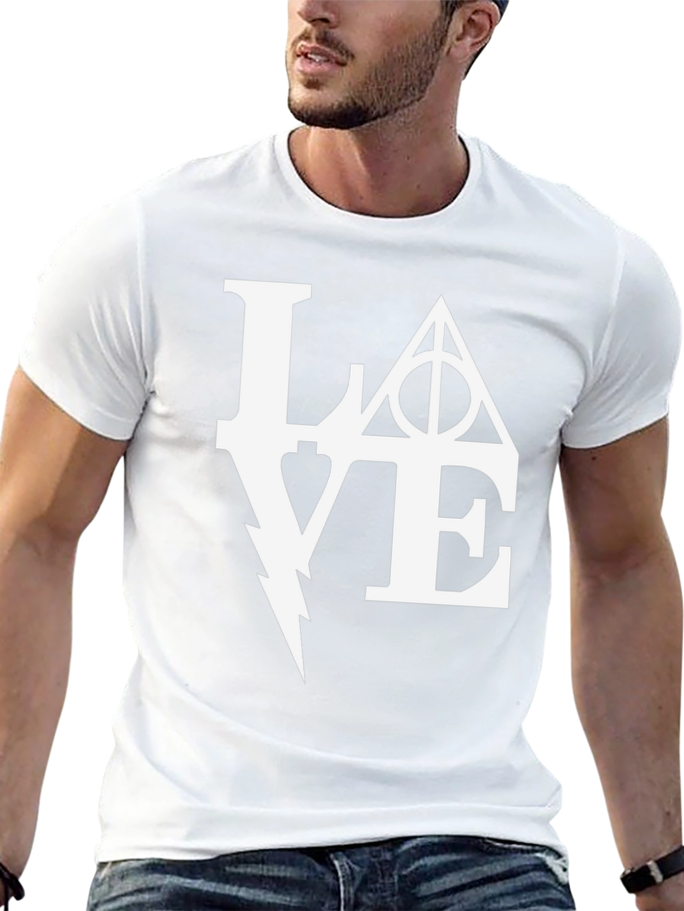 Harry Potter Love T-Shirt - Deathly Hallows Tee