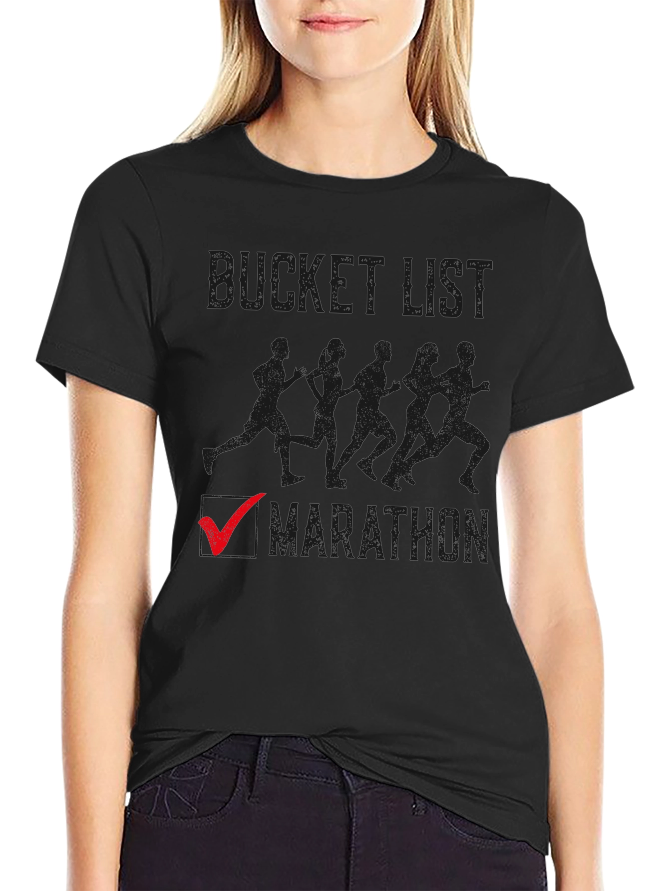 Bucket List Marathon T-Shirt - Running Apparel