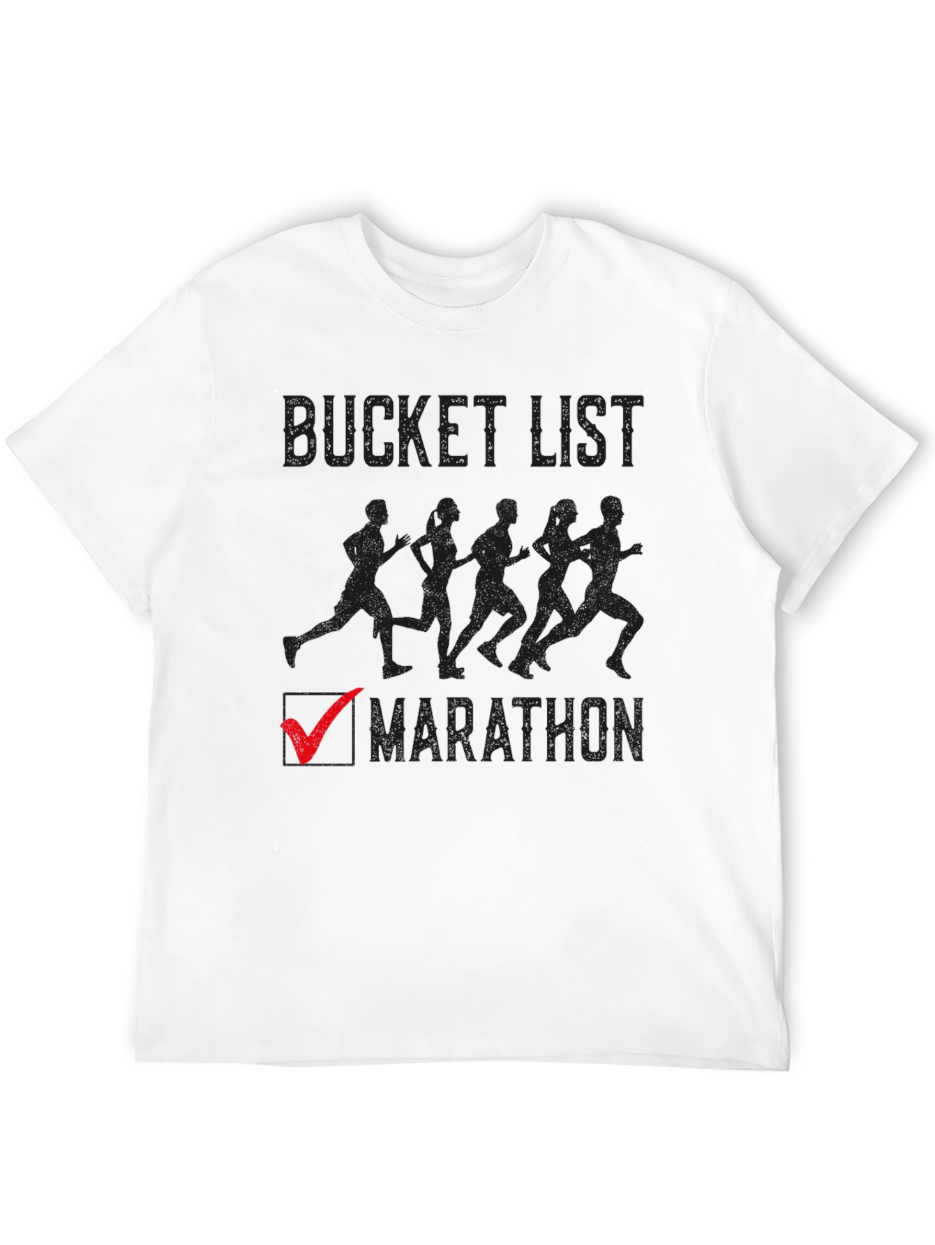 Bucket List Marathon T-Shirt - Running Apparel