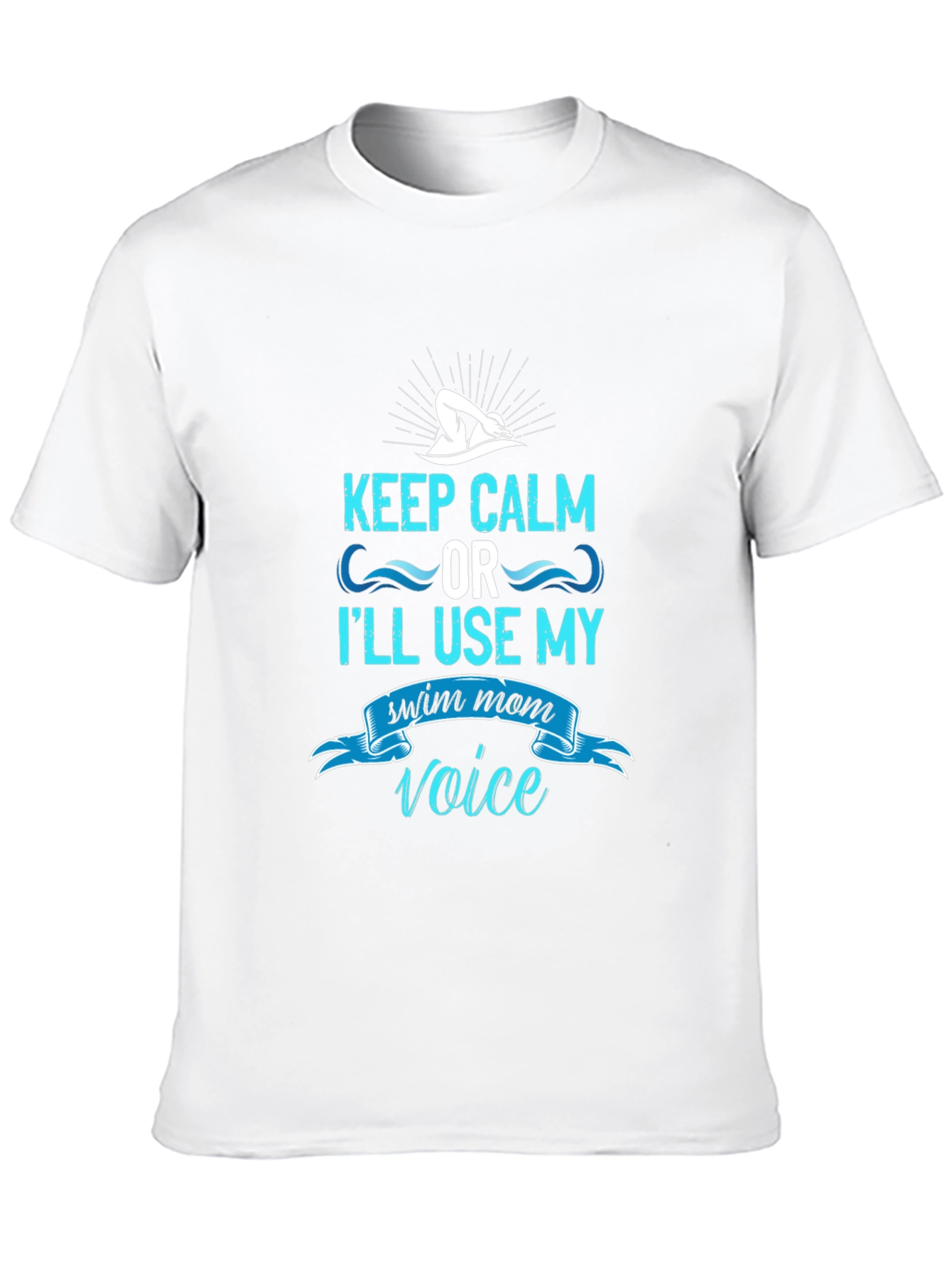 Keep Calm Swim Mom T-Shirt