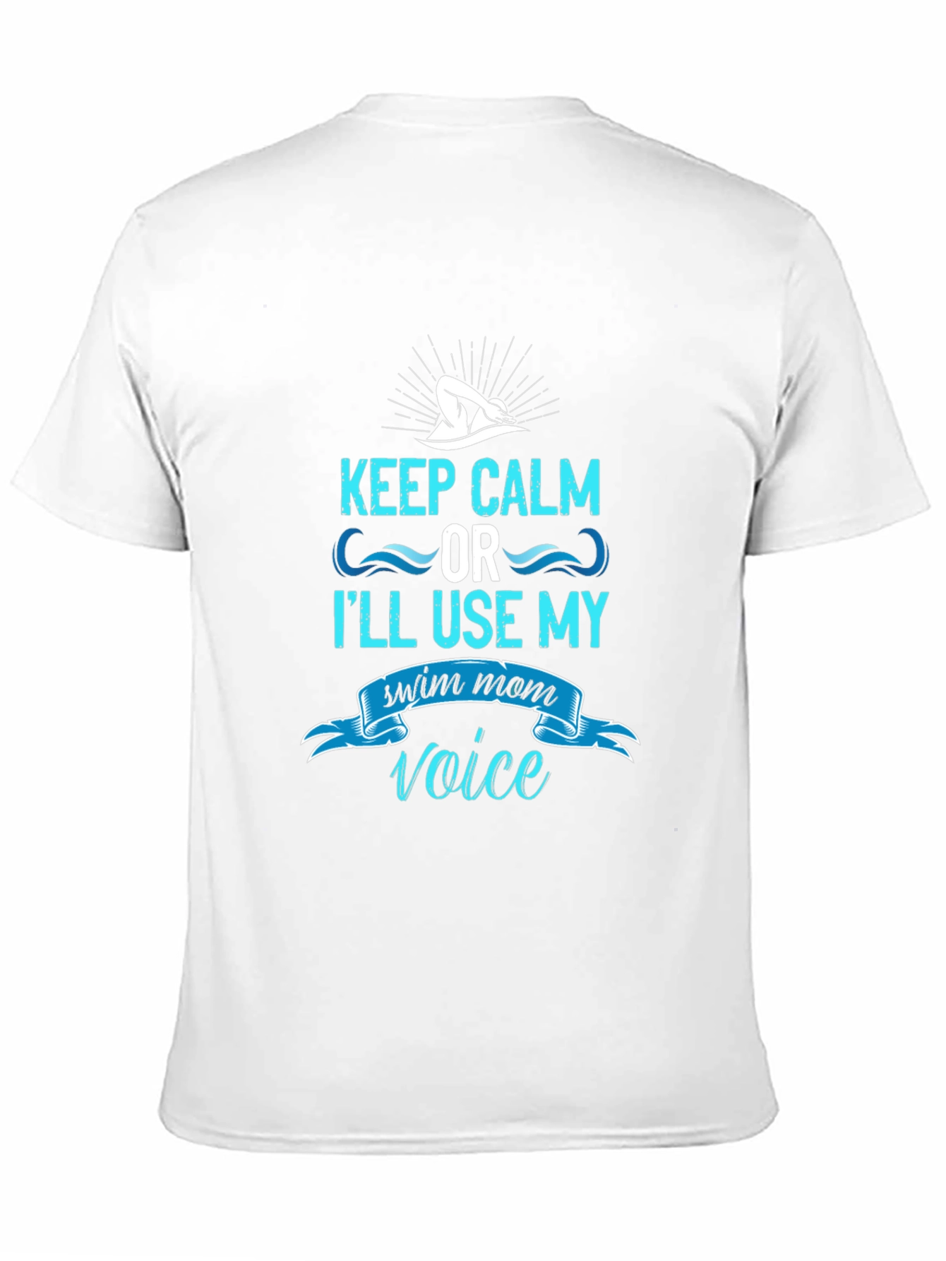 Keep Calm Swim Mom T-Shirt
