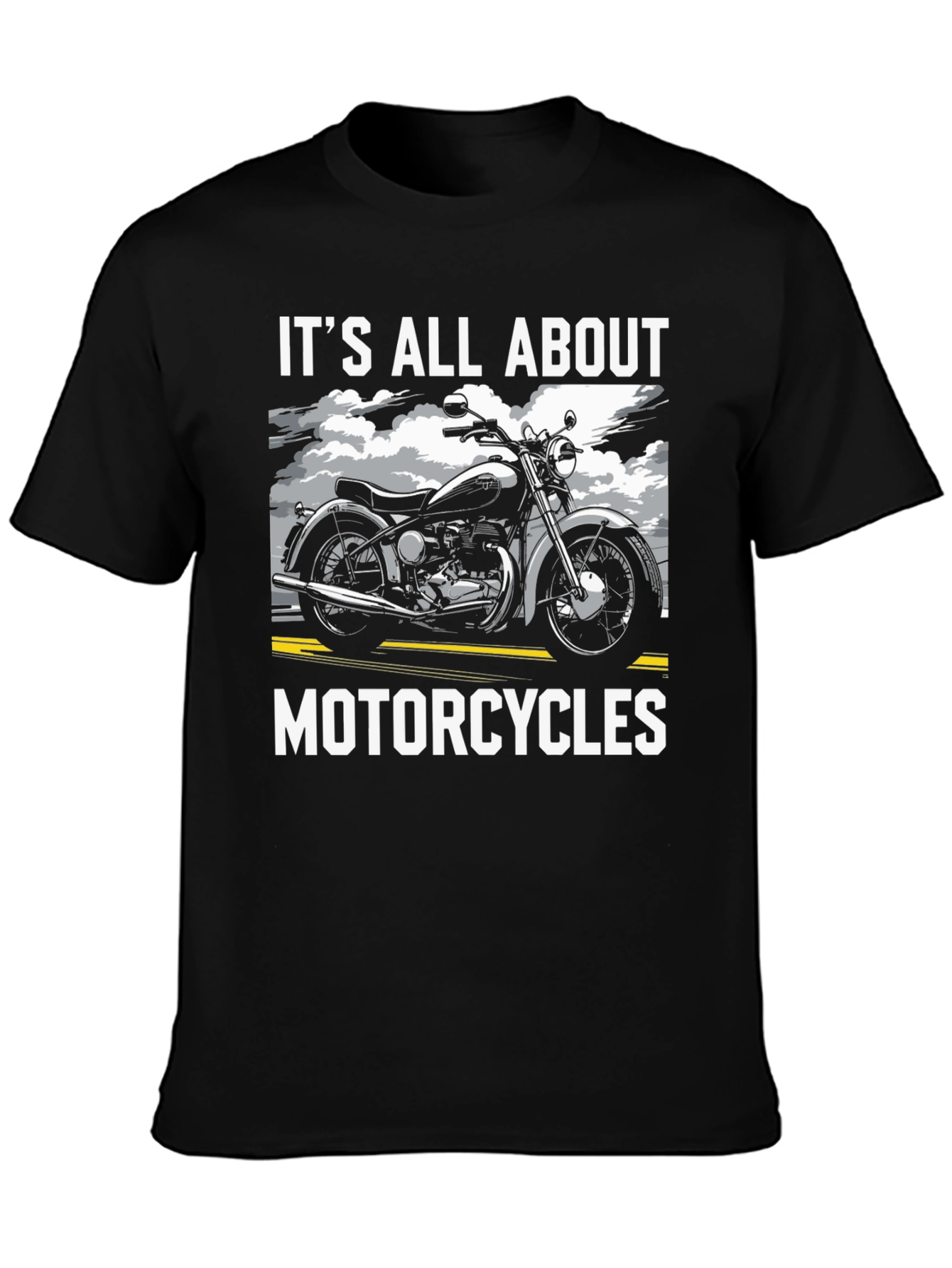 Its All About Motorcycles Graphic Tee