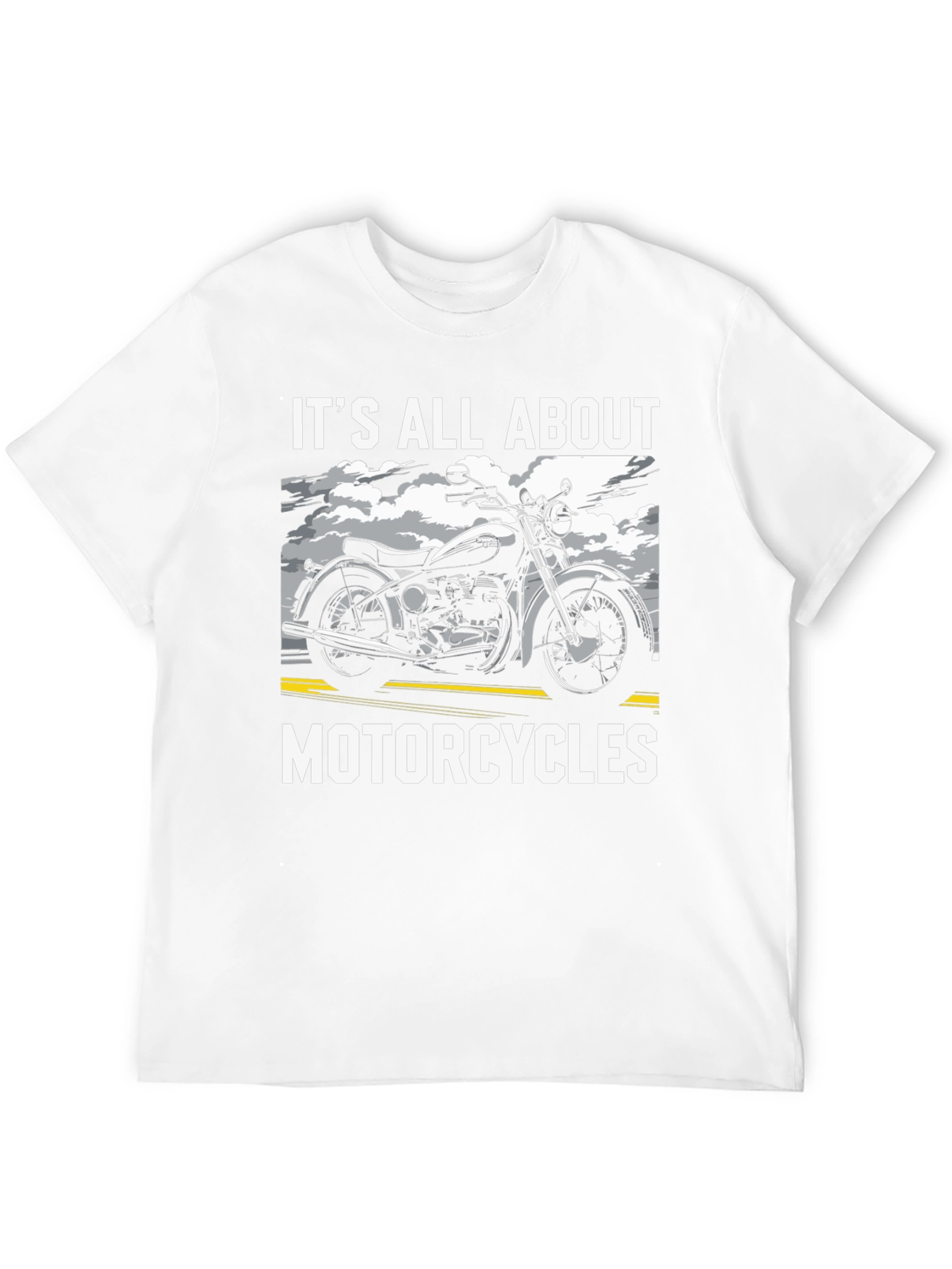 Its All About Motorcycles Graphic Tee