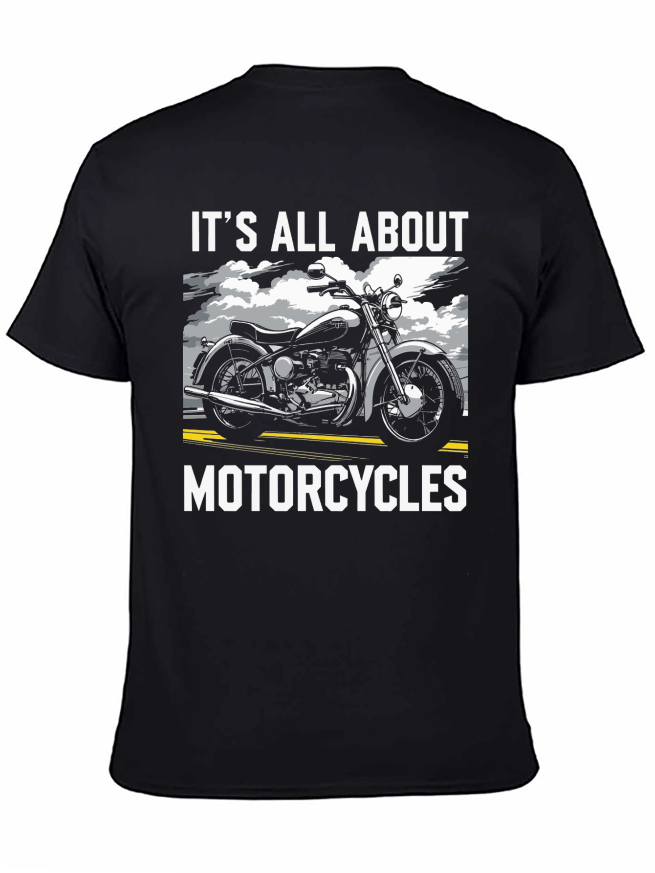 Its All About Motorcycles Graphic Tee