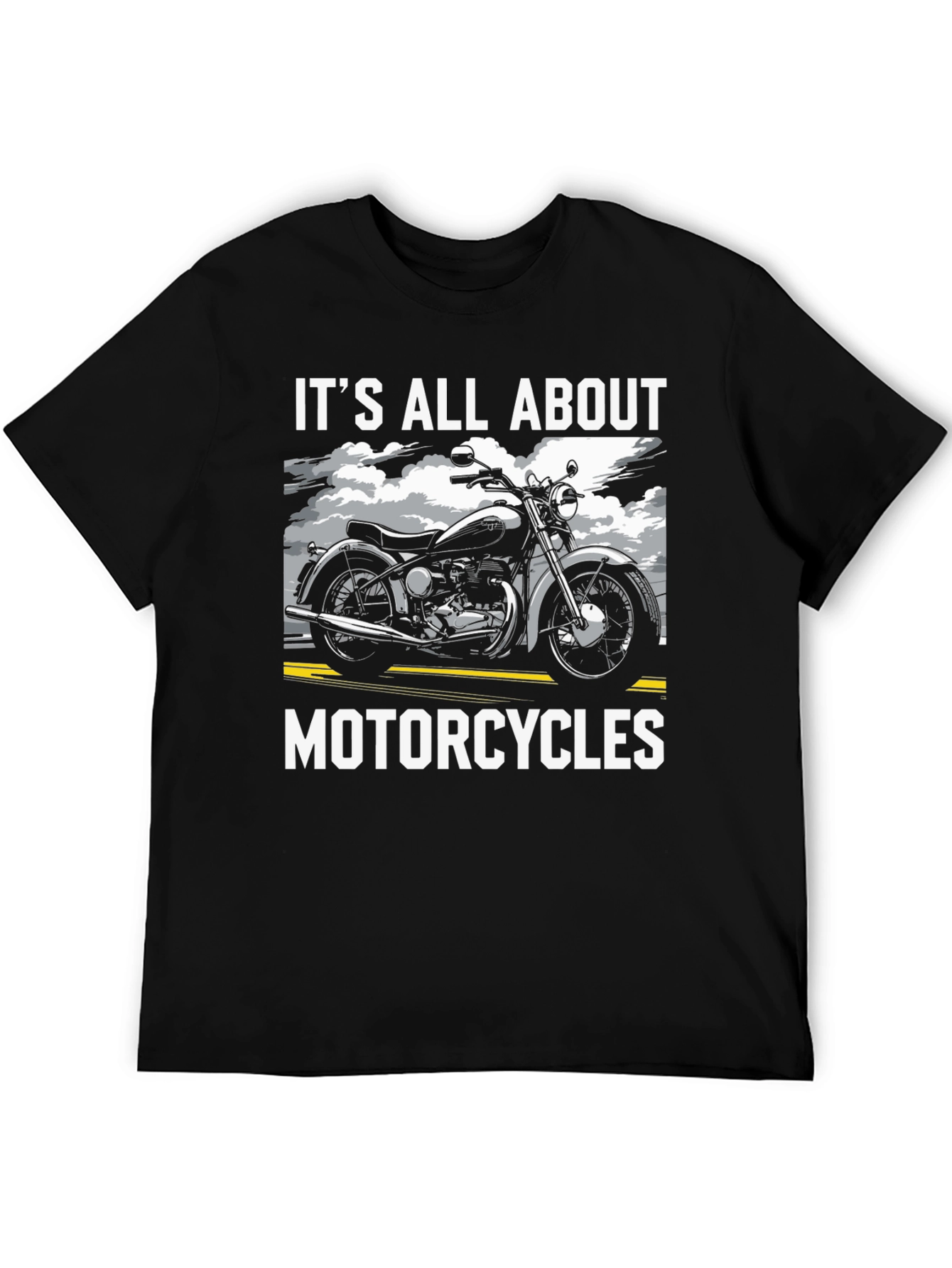 Its All About Motorcycles Graphic Tee
