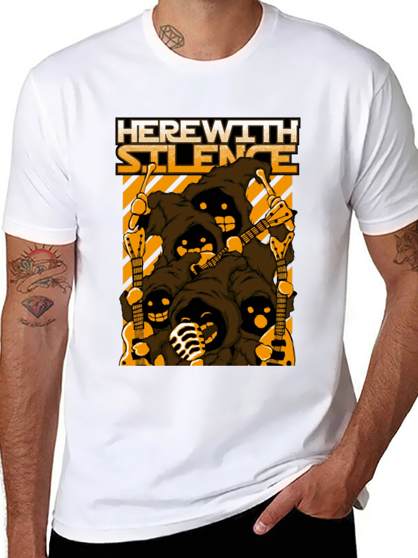 Herewith Silence Band T-Shirt