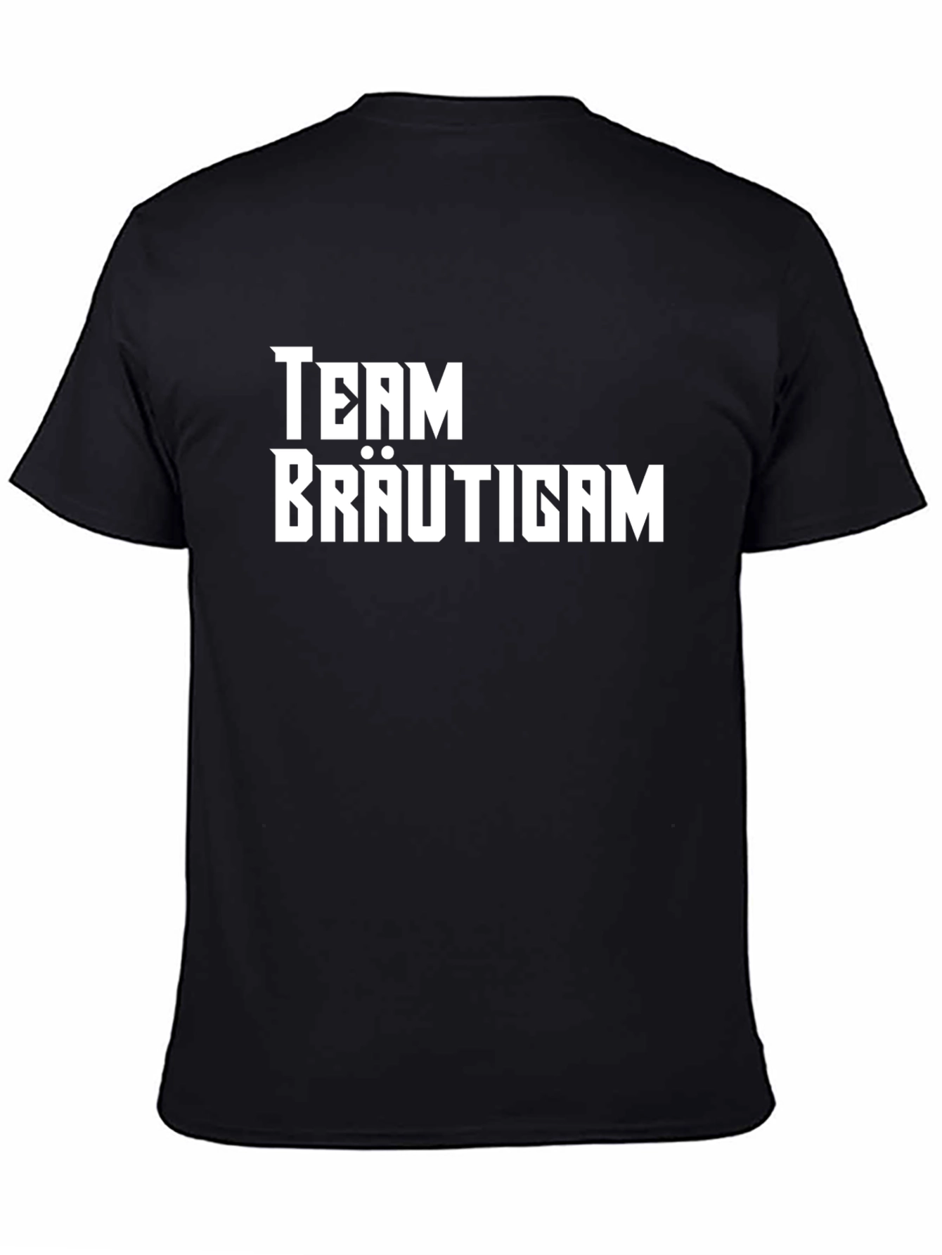 Team Bräutigam Black T-Shirt