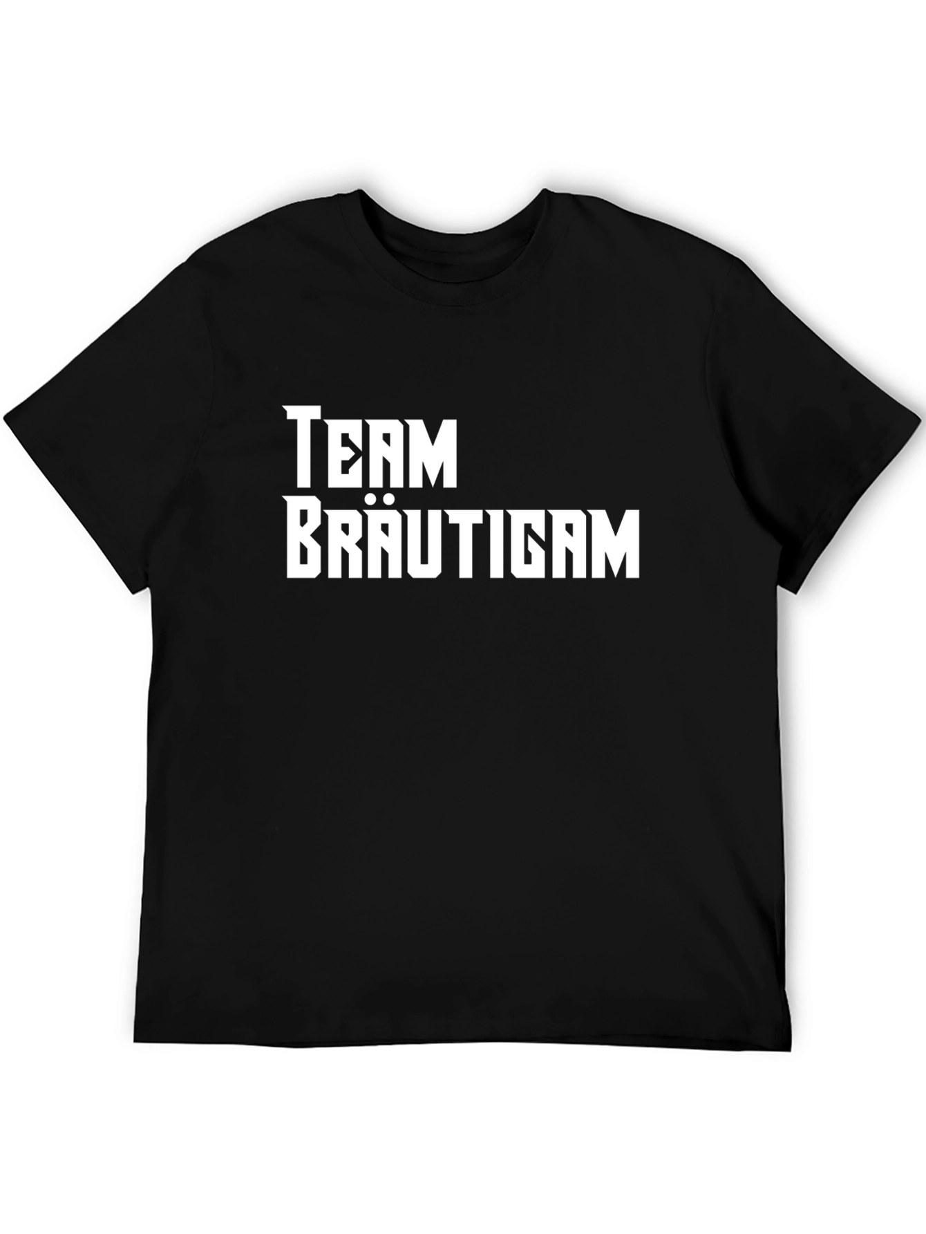Team Bräutigam Black T-Shirt