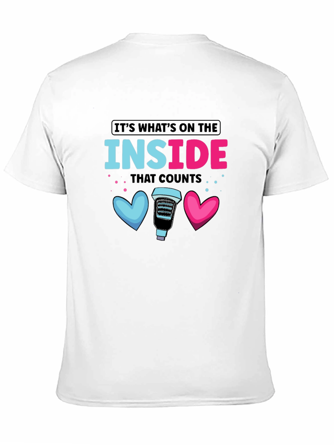 Inside Counts T-Shirt: Coffee Lovers Heart Tee