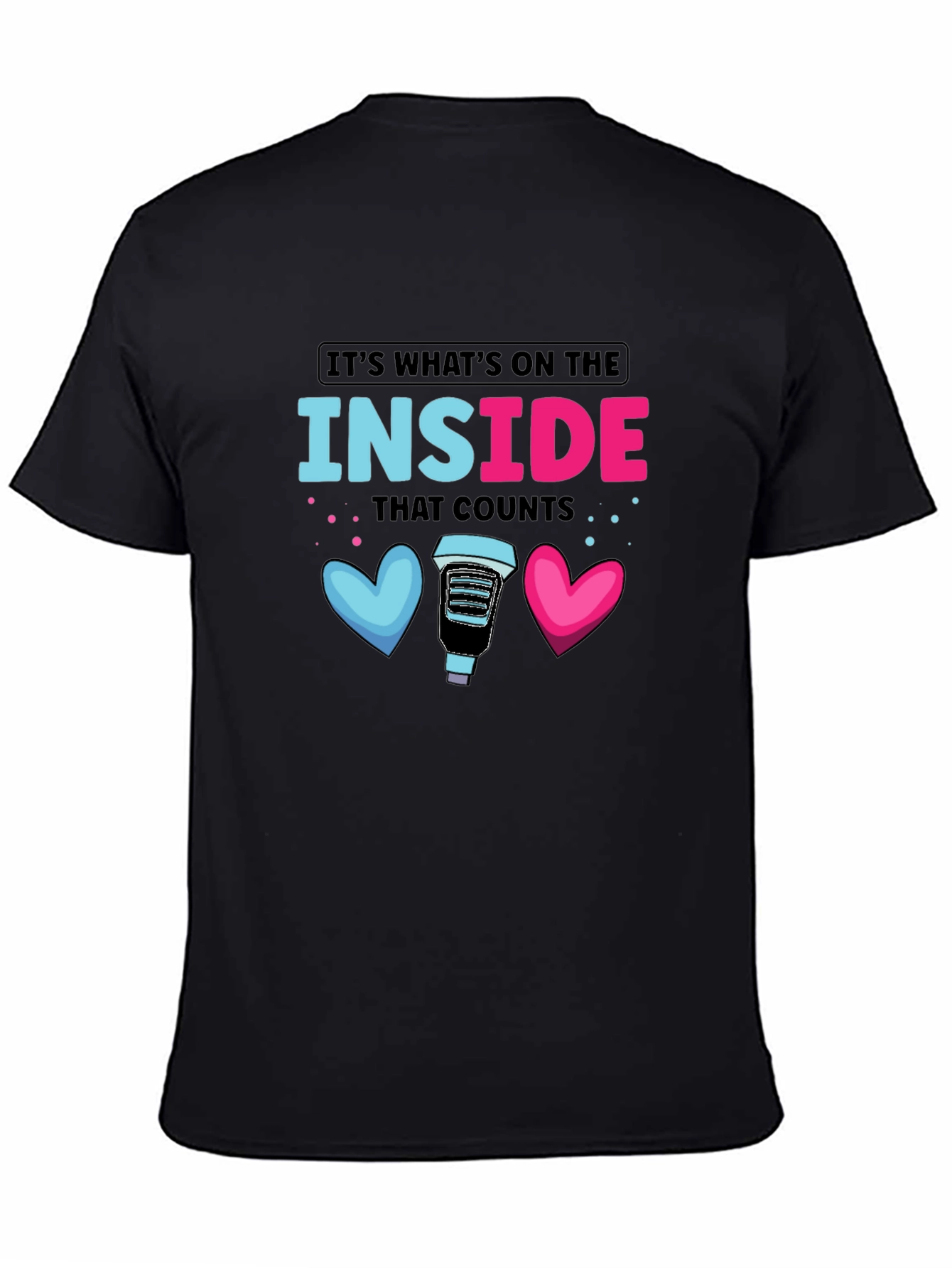 Inside Counts T-Shirt: Coffee Lovers Heart Tee