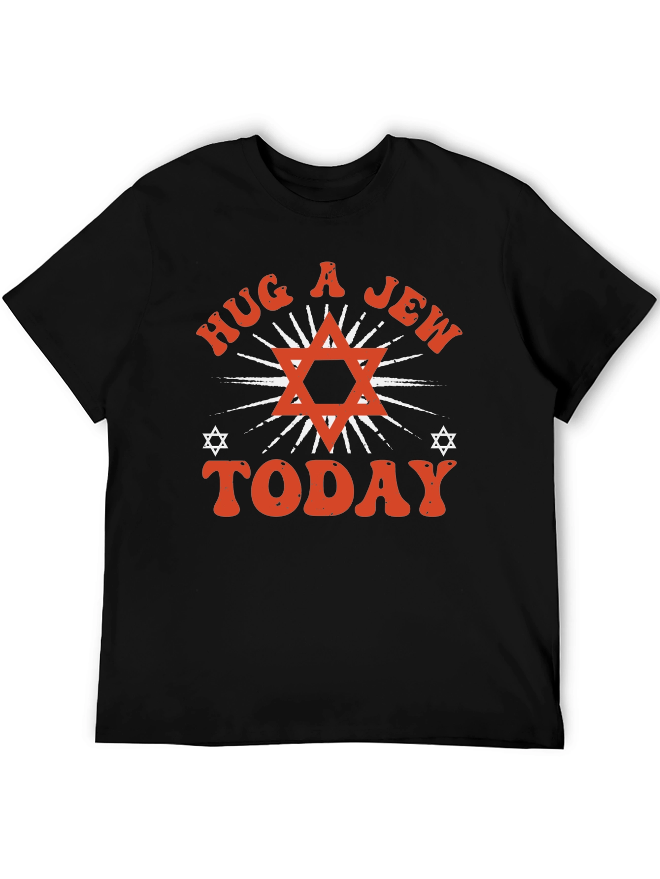 Hug a Jew Today Graphic Tee Shirt