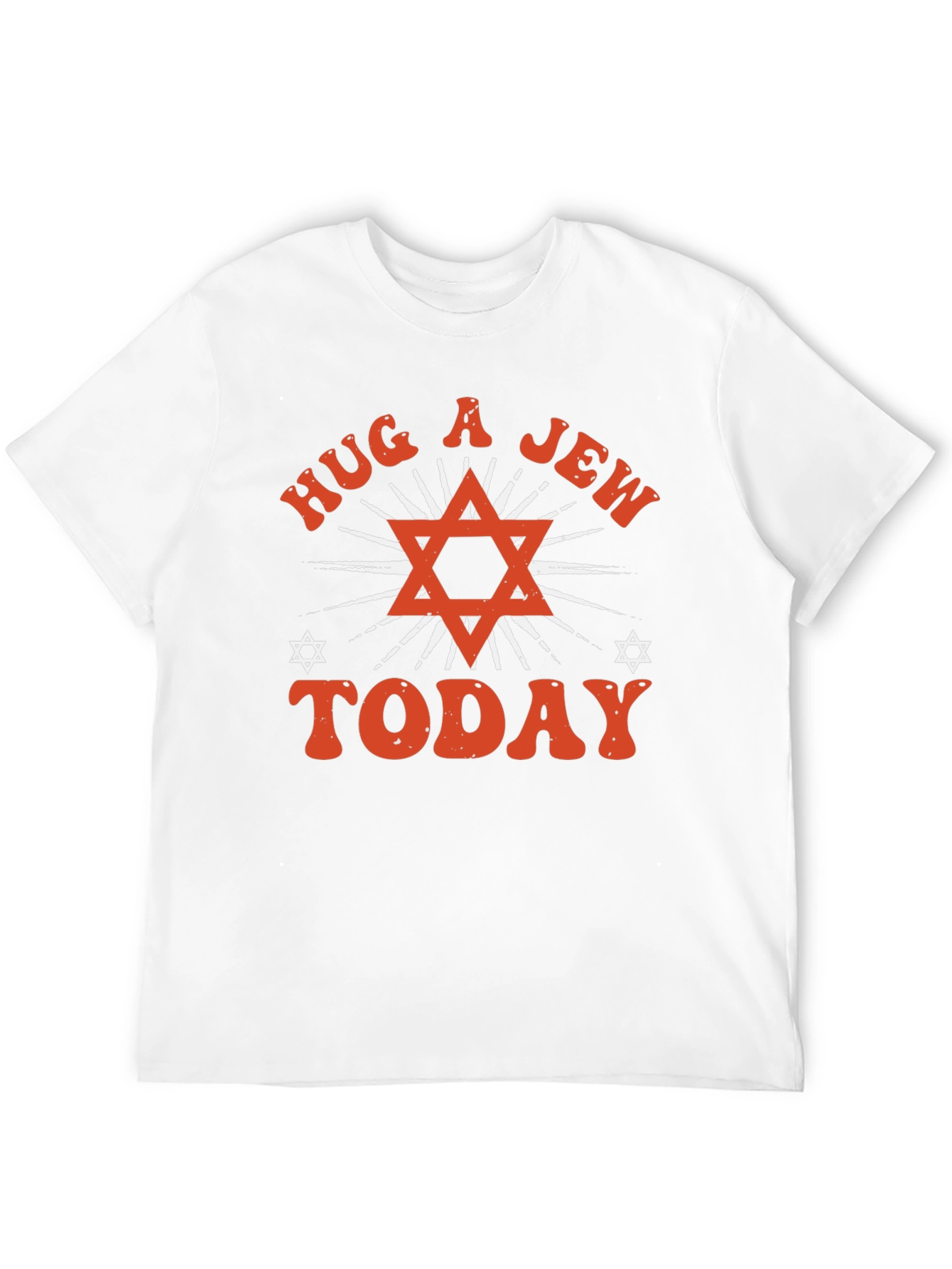 Hug a Jew Today Graphic Tee Shirt