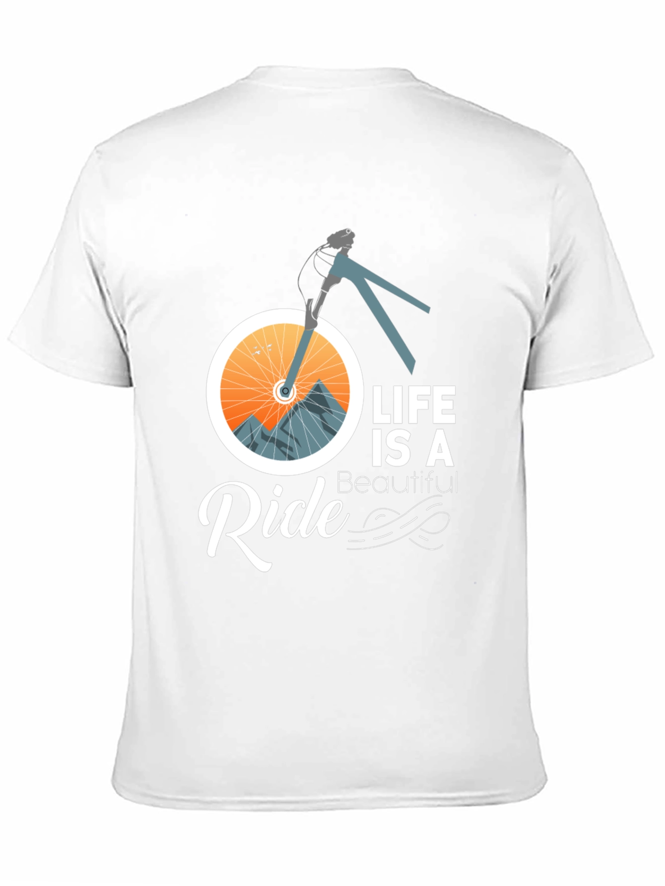 Life is a Ride T-Shirt - Bicycle Adventure