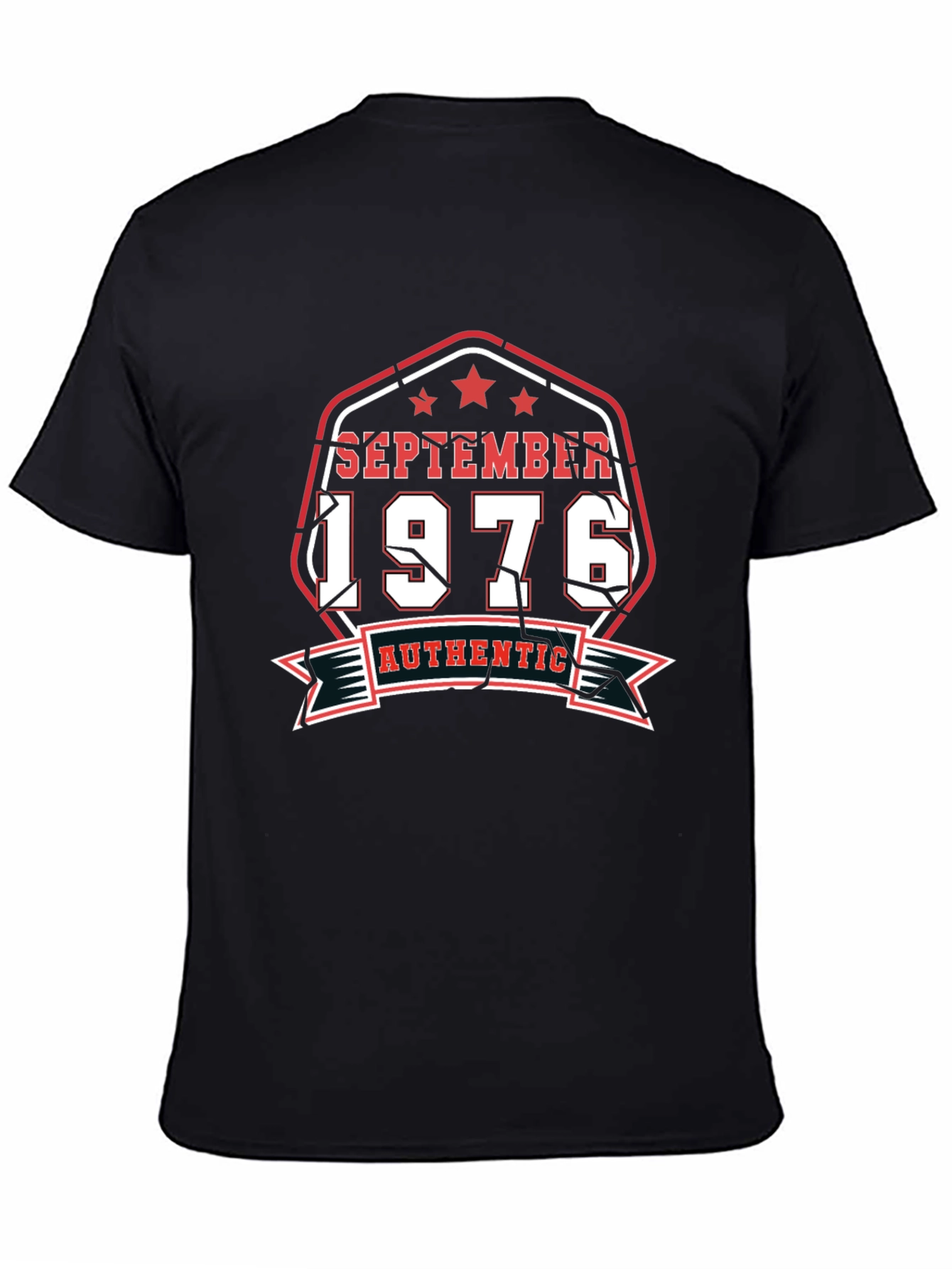 September 1976 Authentic T-Shirt