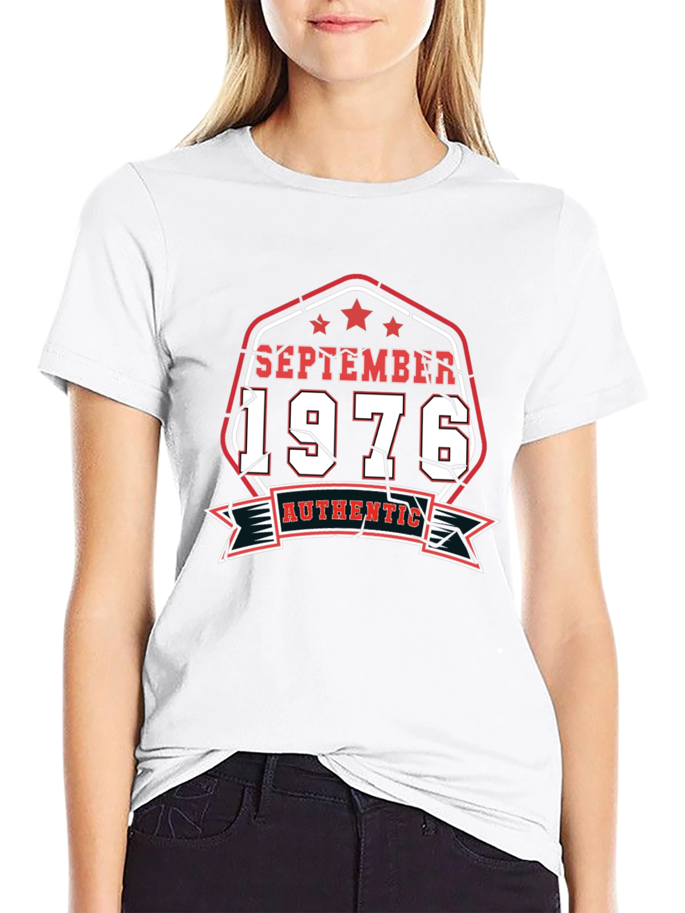 September 1976 Authentic T-Shirt