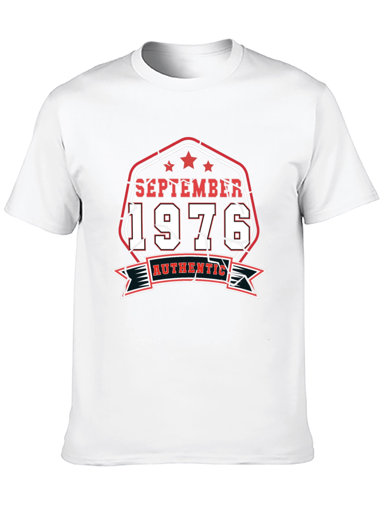 September 1976 Authentic T-Shirt
