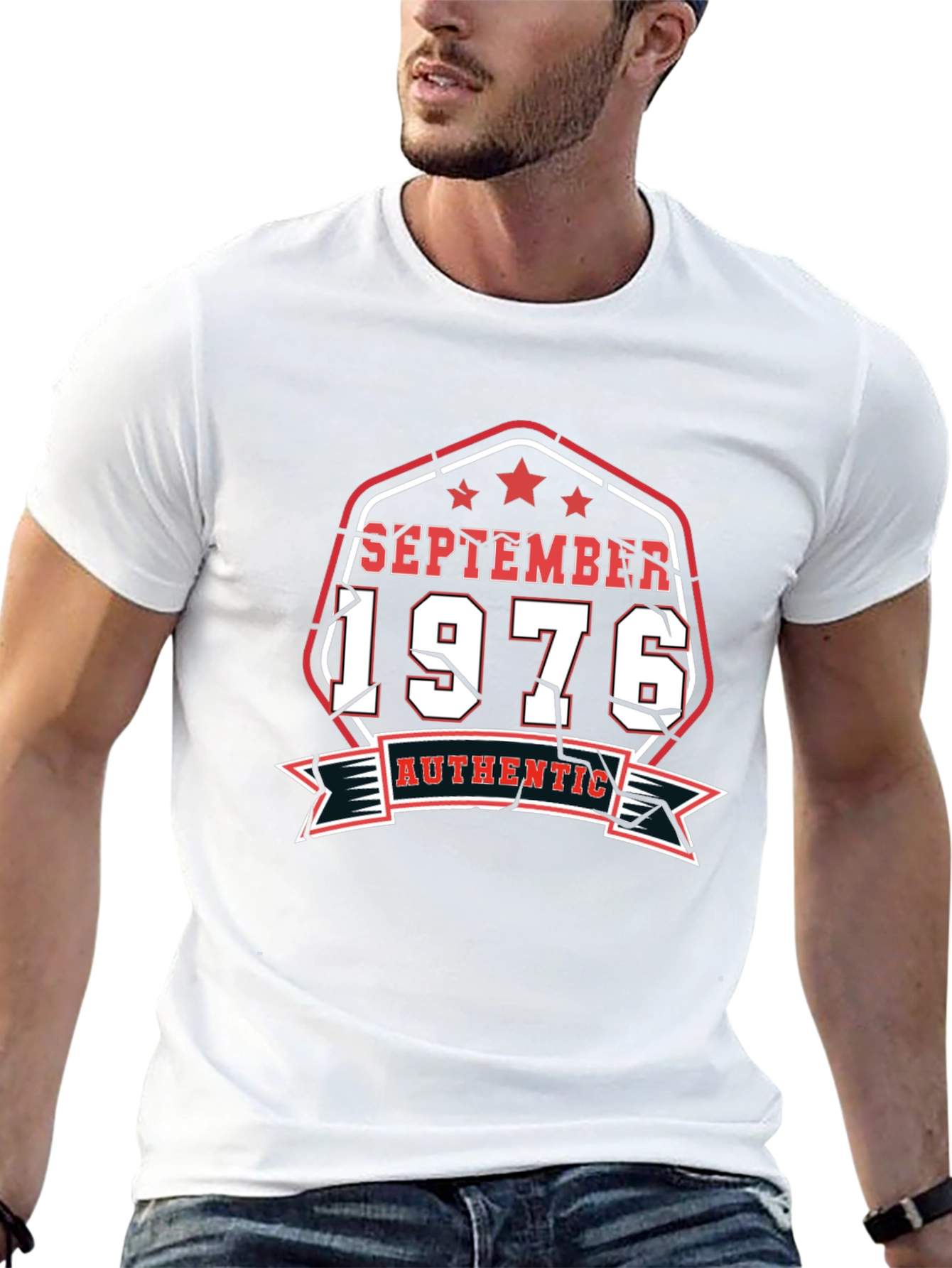 September 1976 Authentic T-Shirt