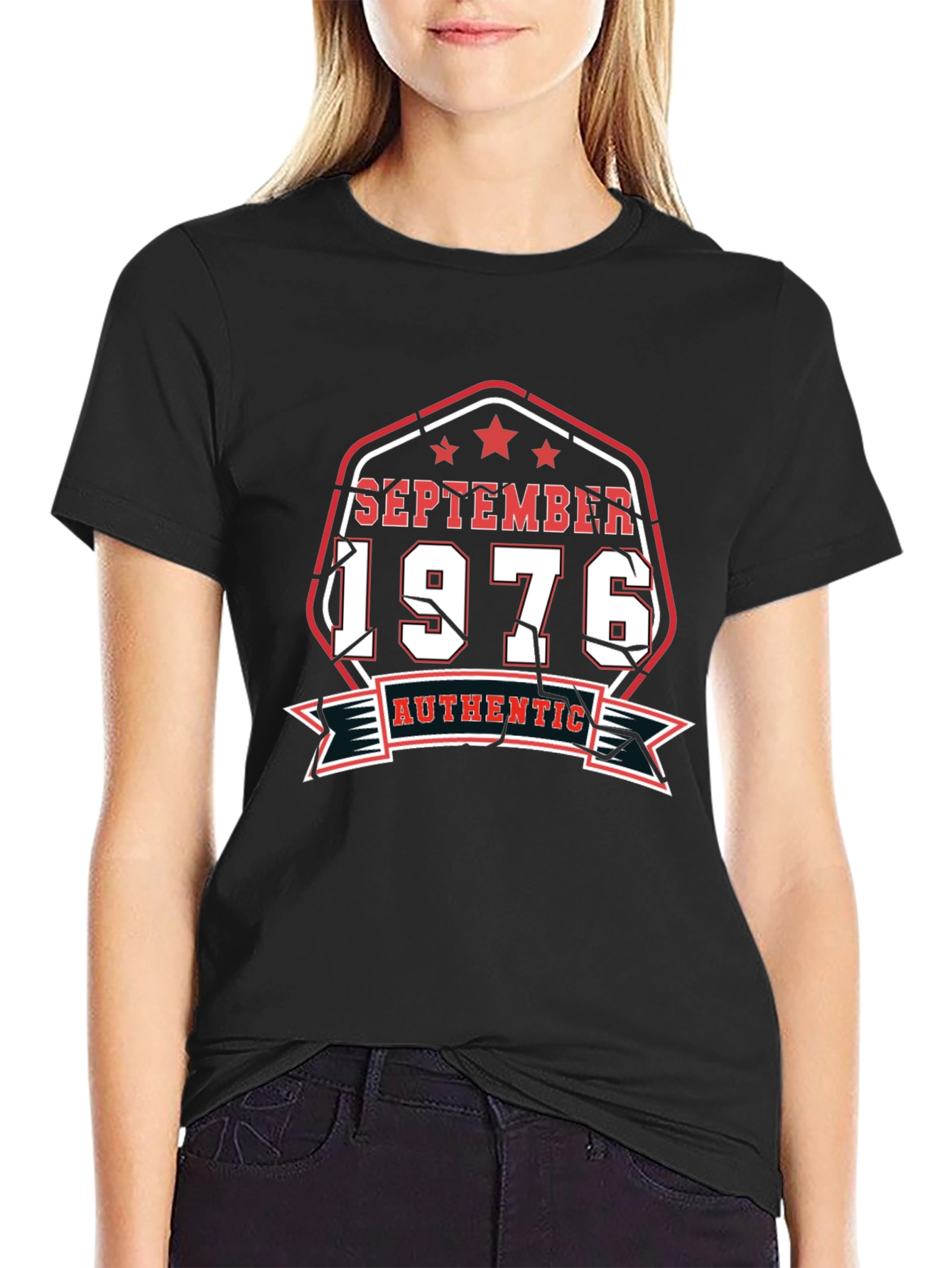 September 1976 Authentic T-Shirt