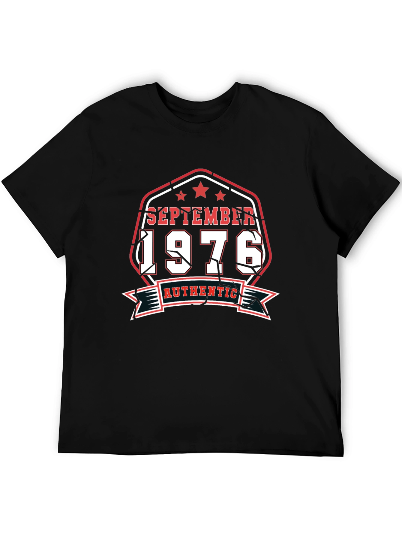 September 1976 Authentic T-Shirt